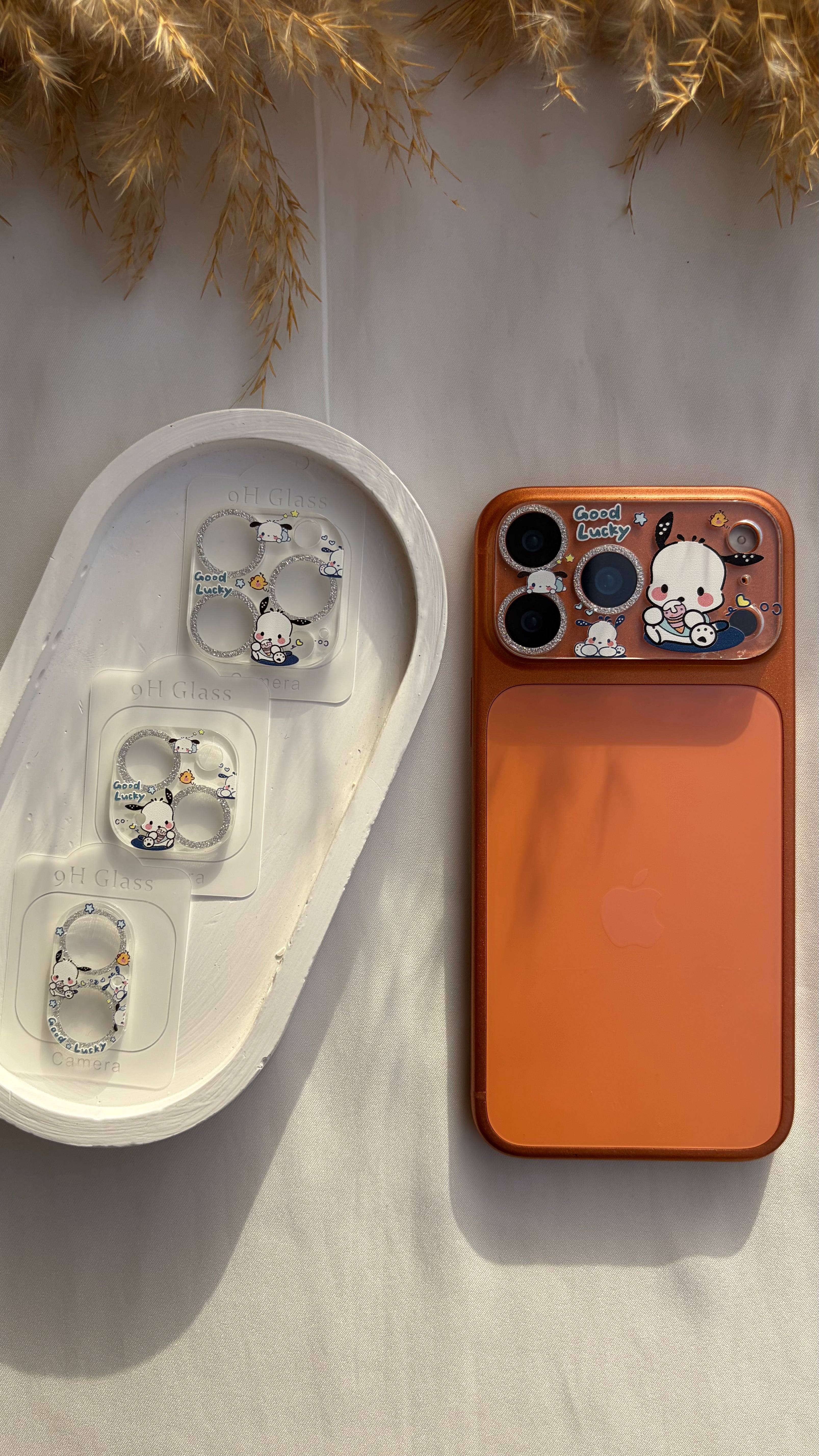 Glittery Printed Lens Protector