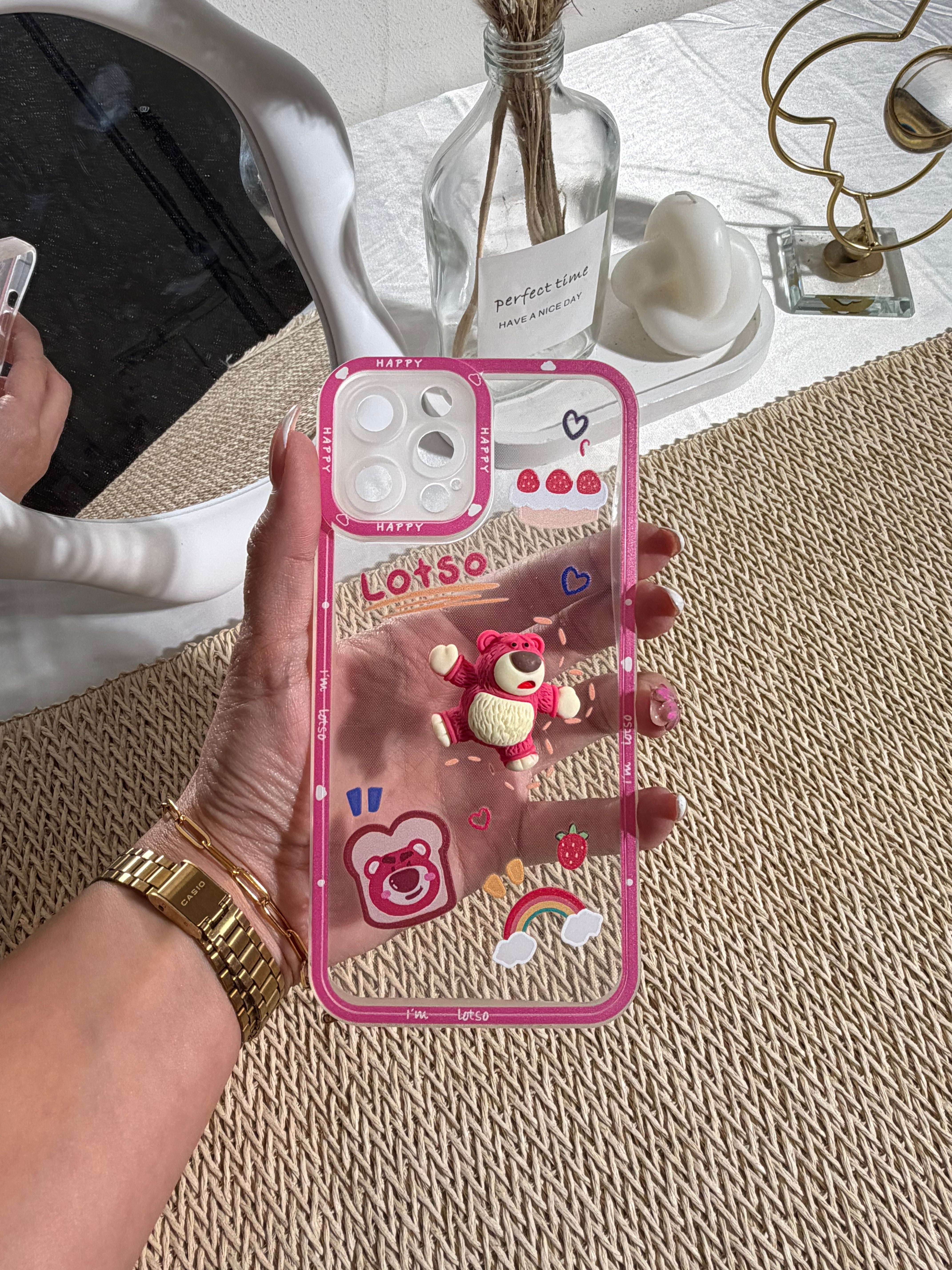 3D Disney Transparent Cover