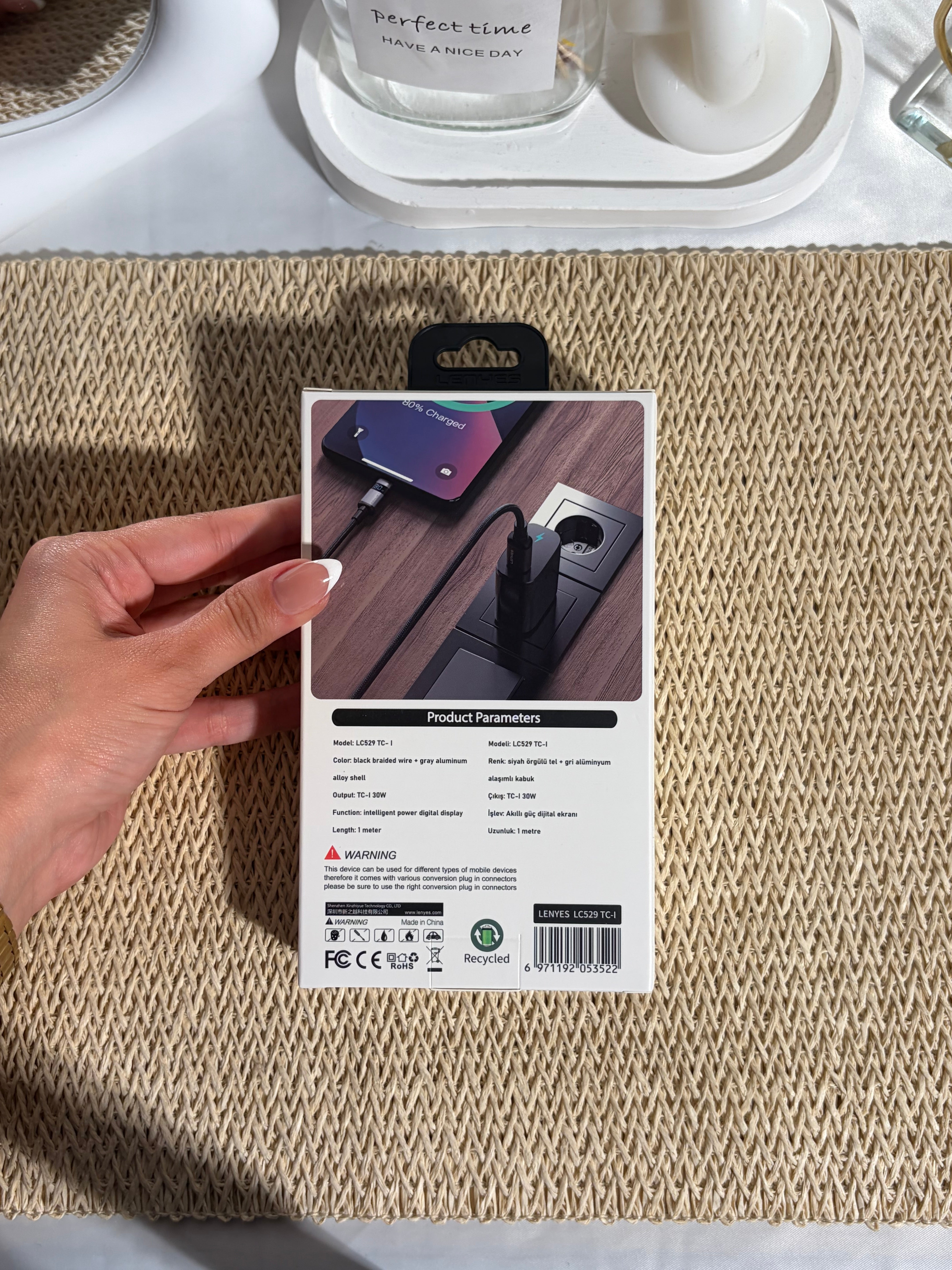 LENYES CABLE-LC529-black