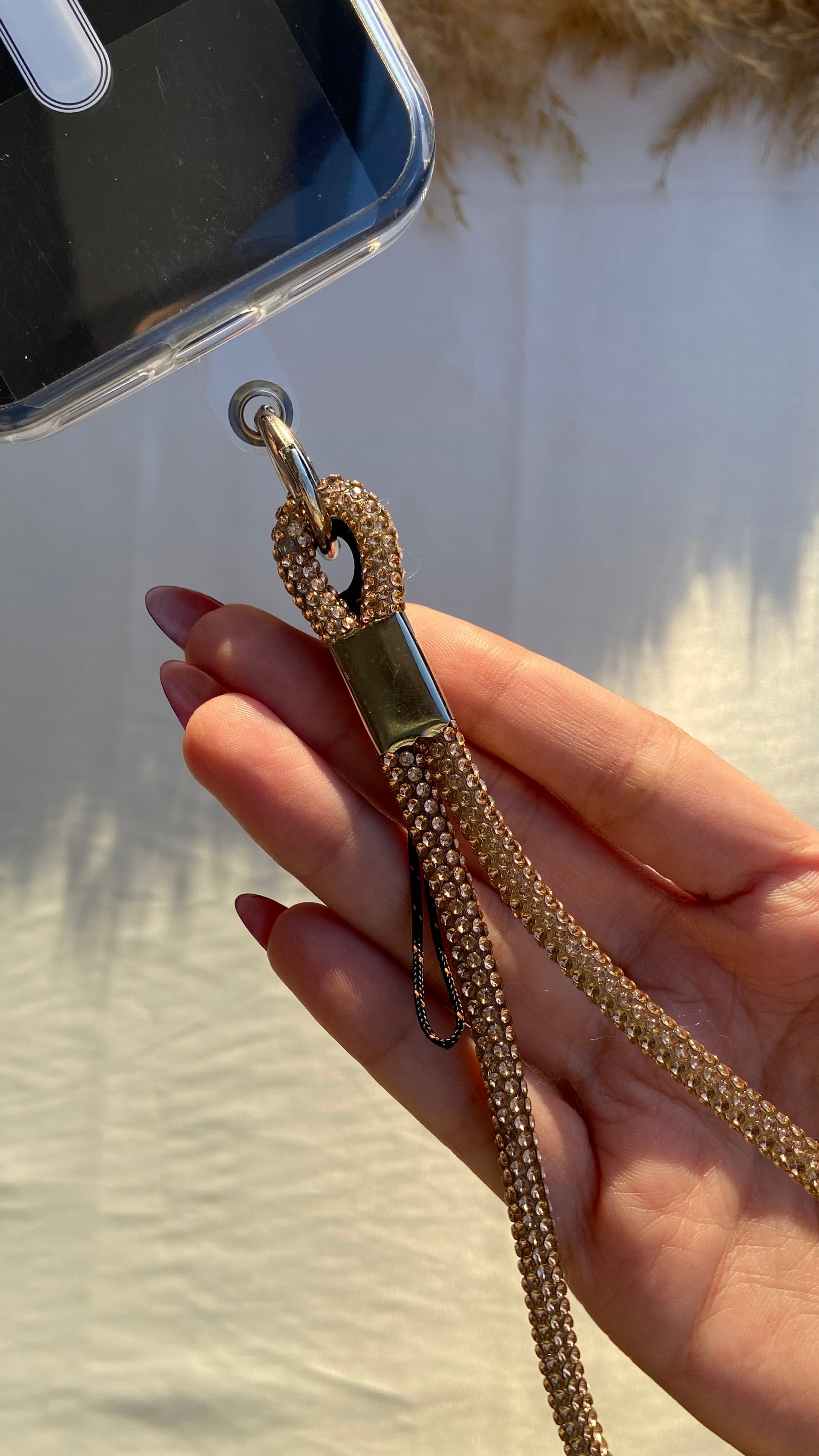 Short Strass Lanyard