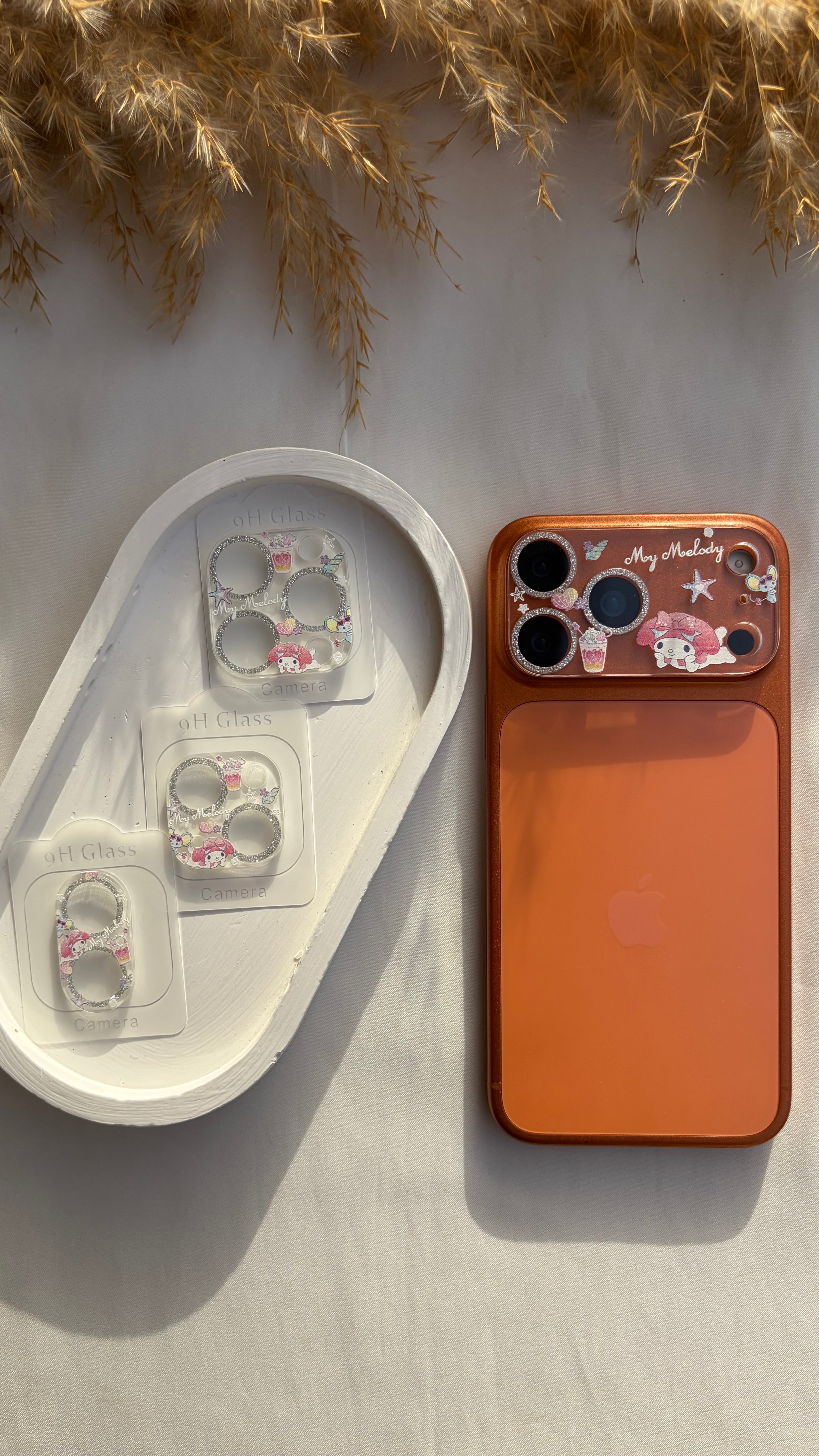 Glittery Printed Lens Protector