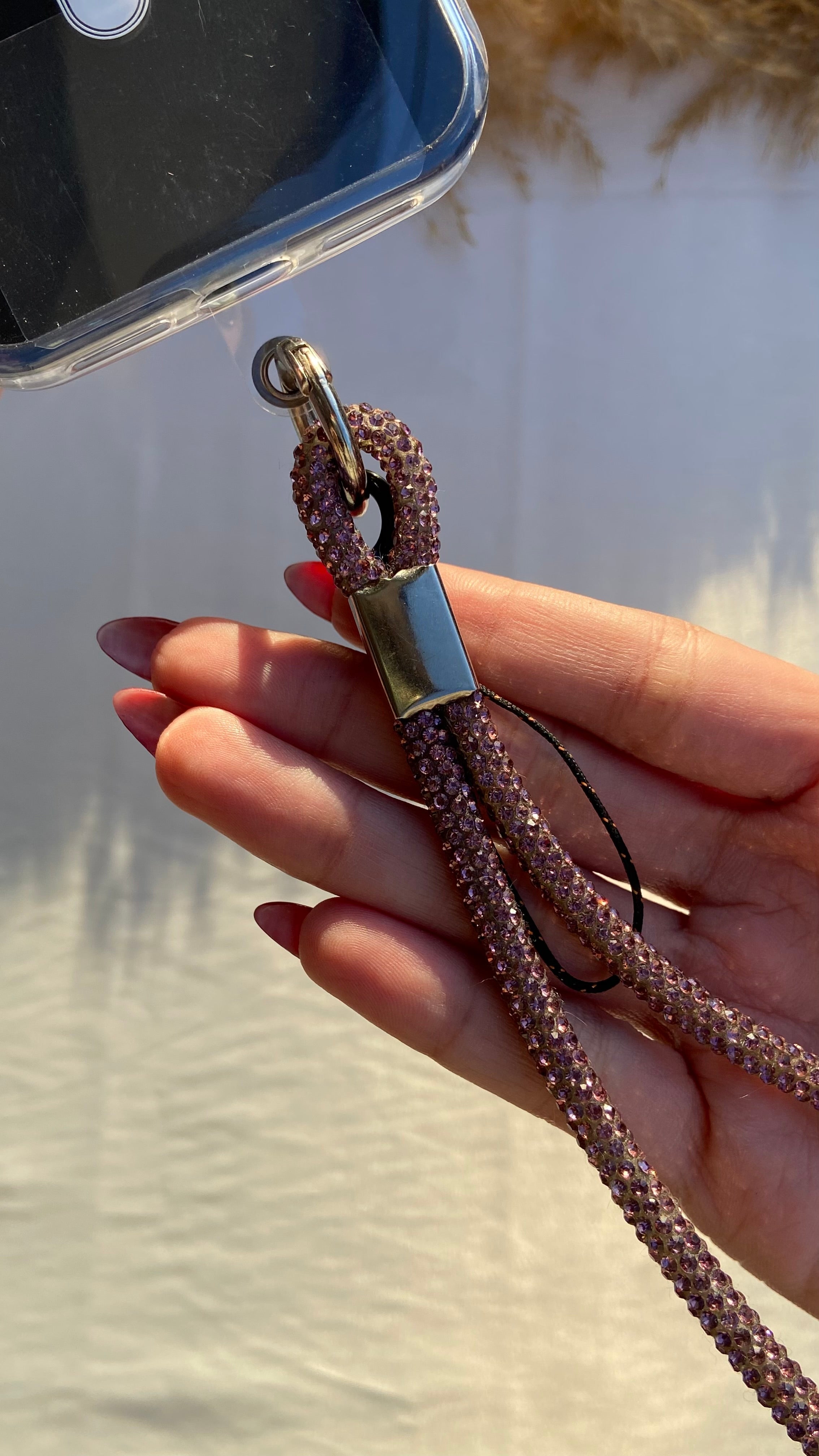 Short Strass Lanyard