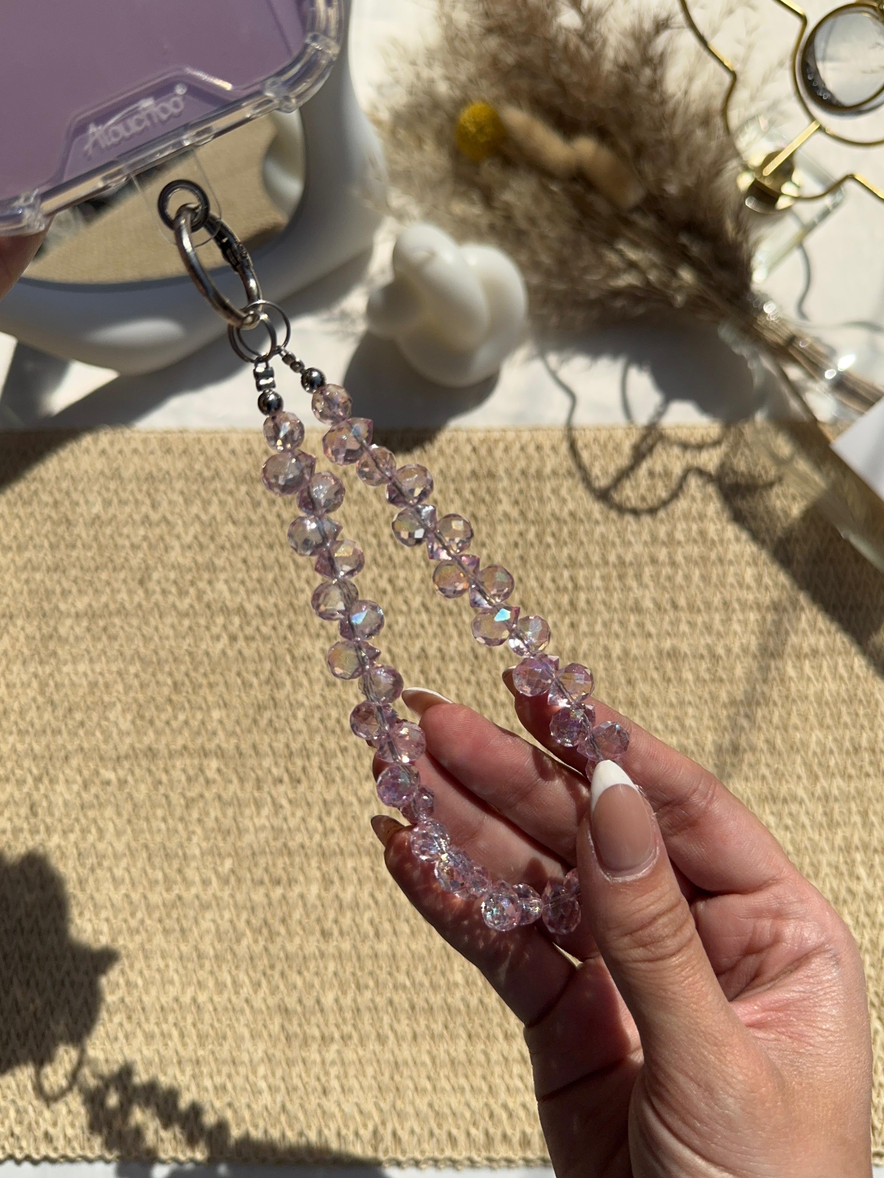 Short Crystal Lanyard