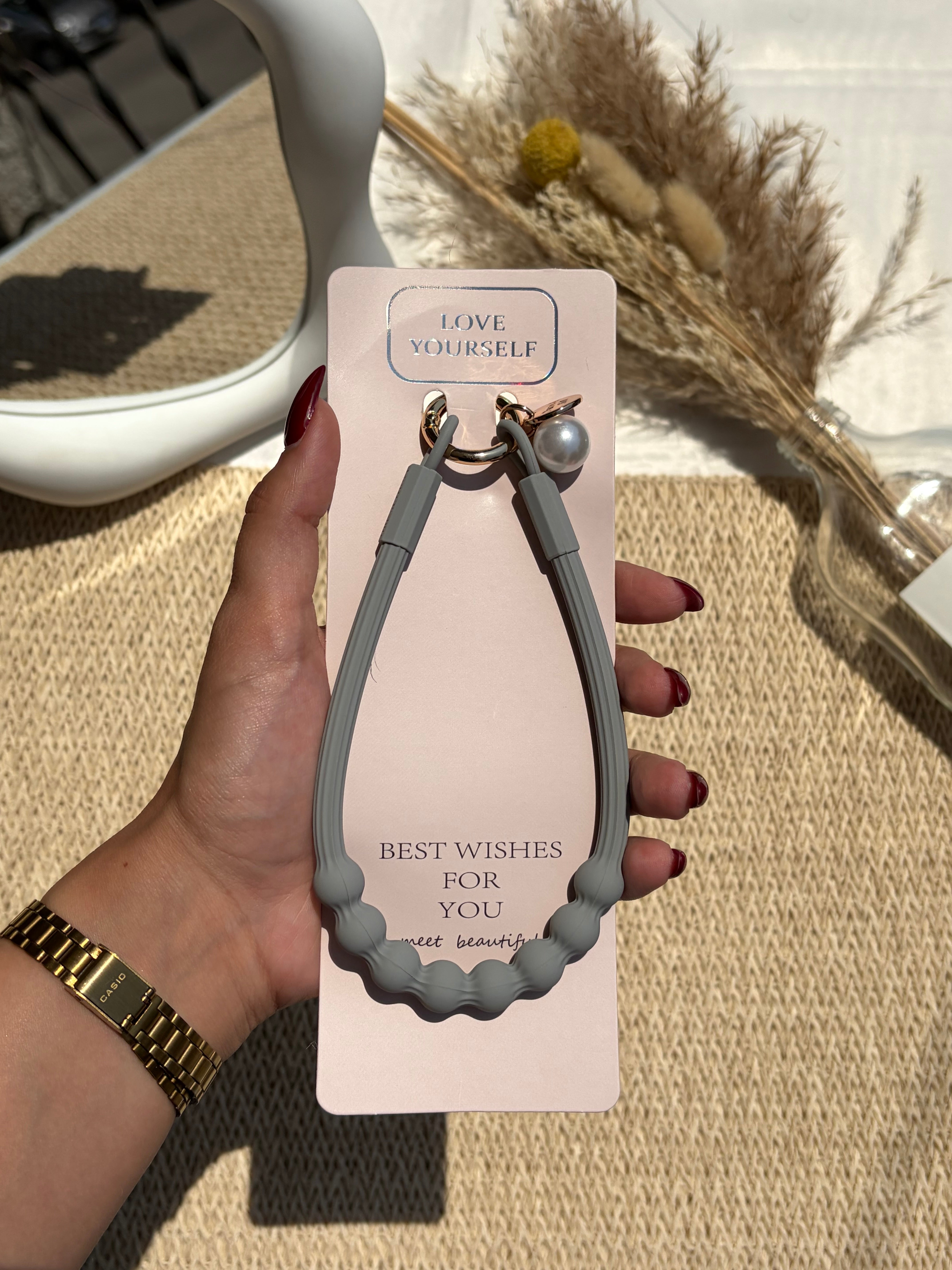 Silicone lanyard