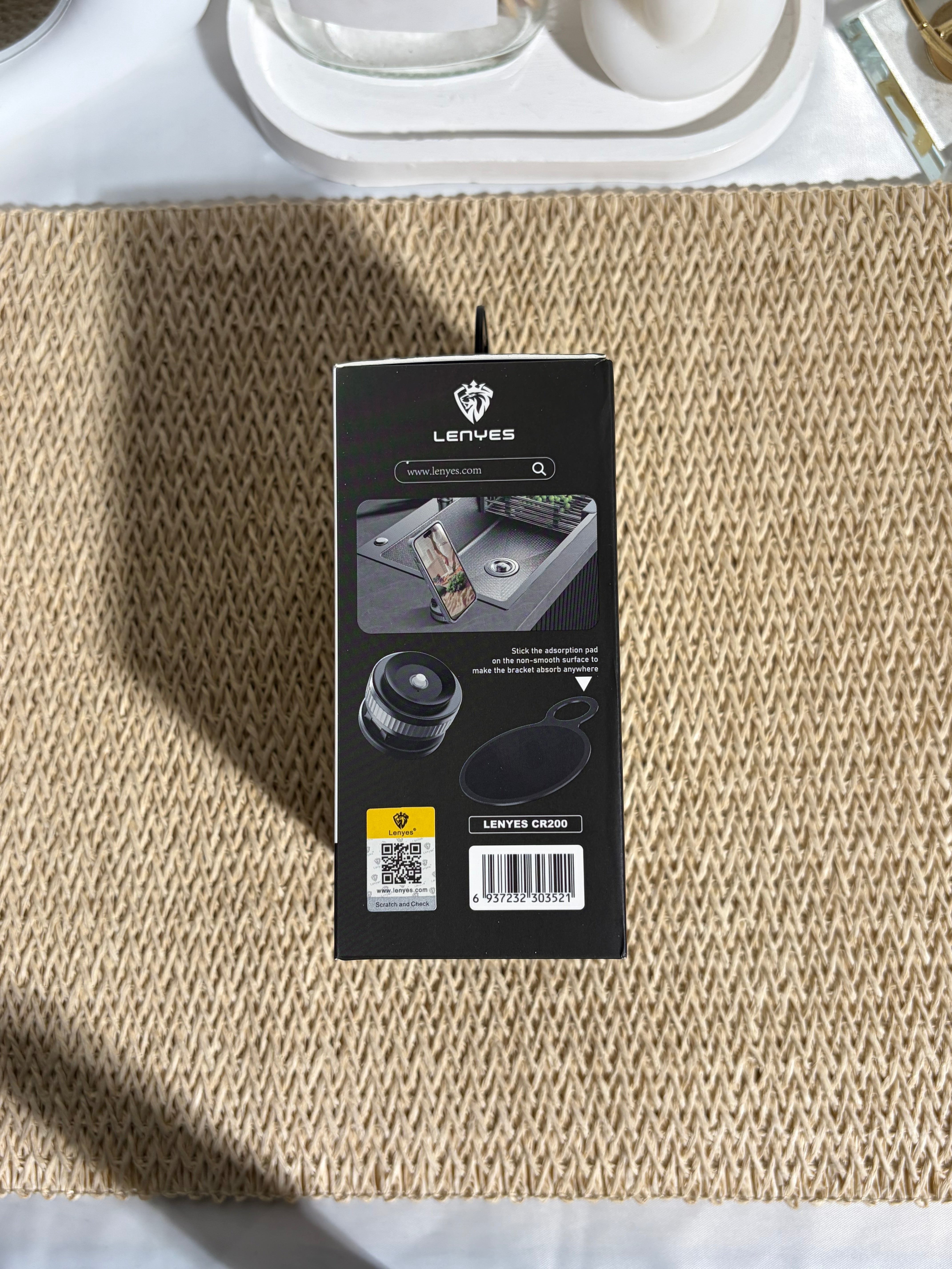LENYES- MAGNETIC HOLDER - CR200 - BLACK