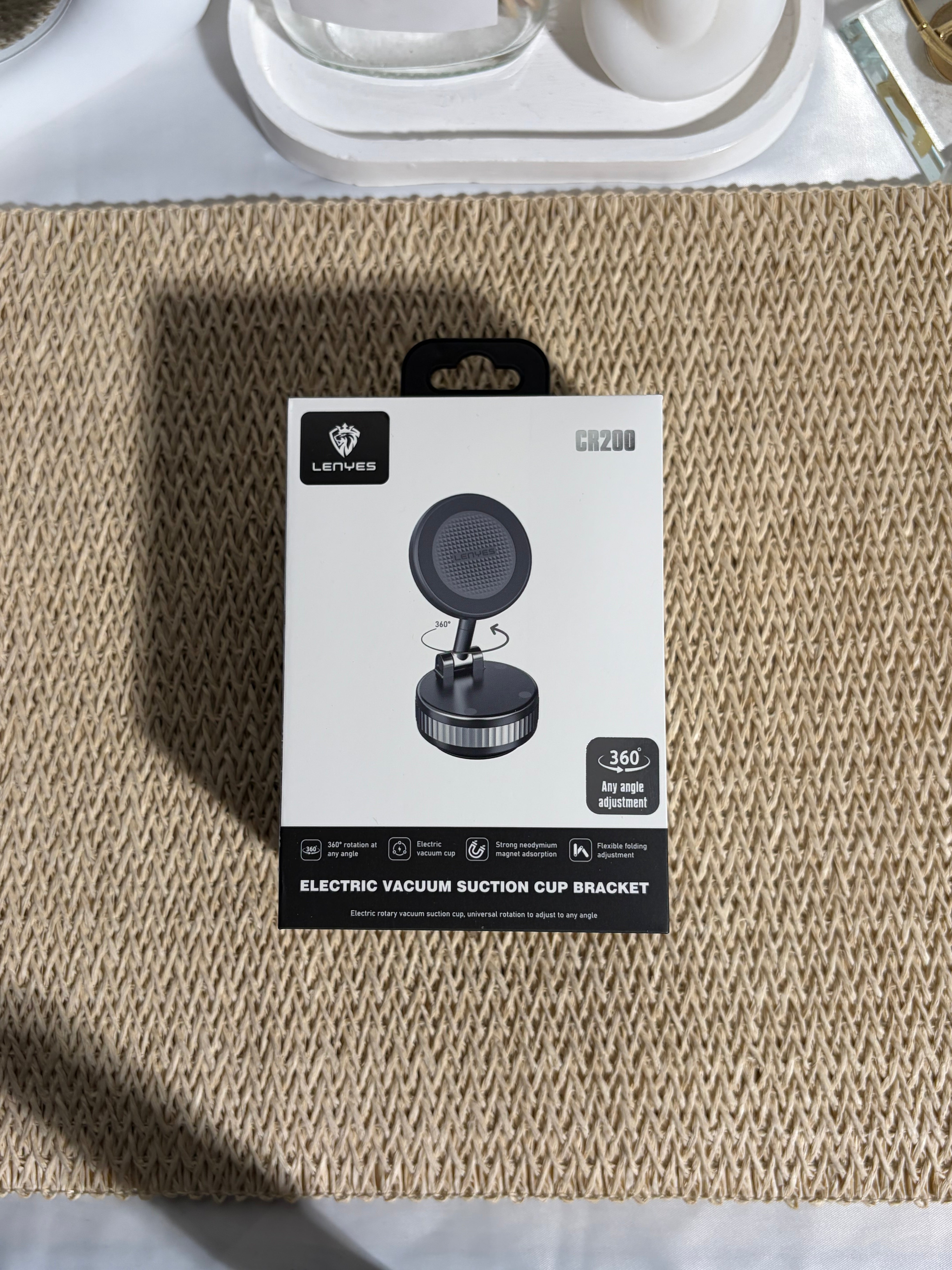 LENYES- MAGNETIC HOLDER - CR200 - BLACK