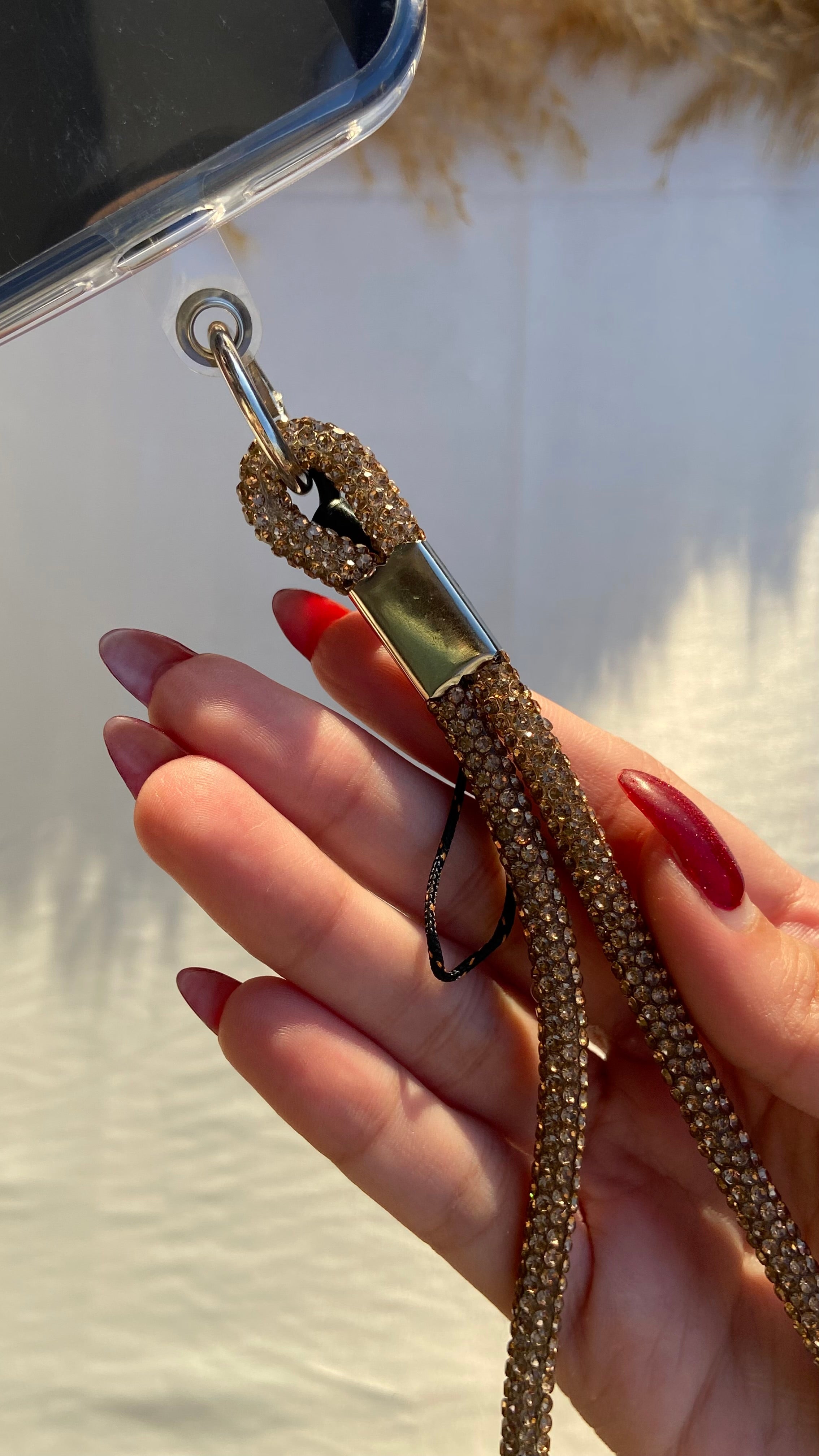 Short Strass Lanyard