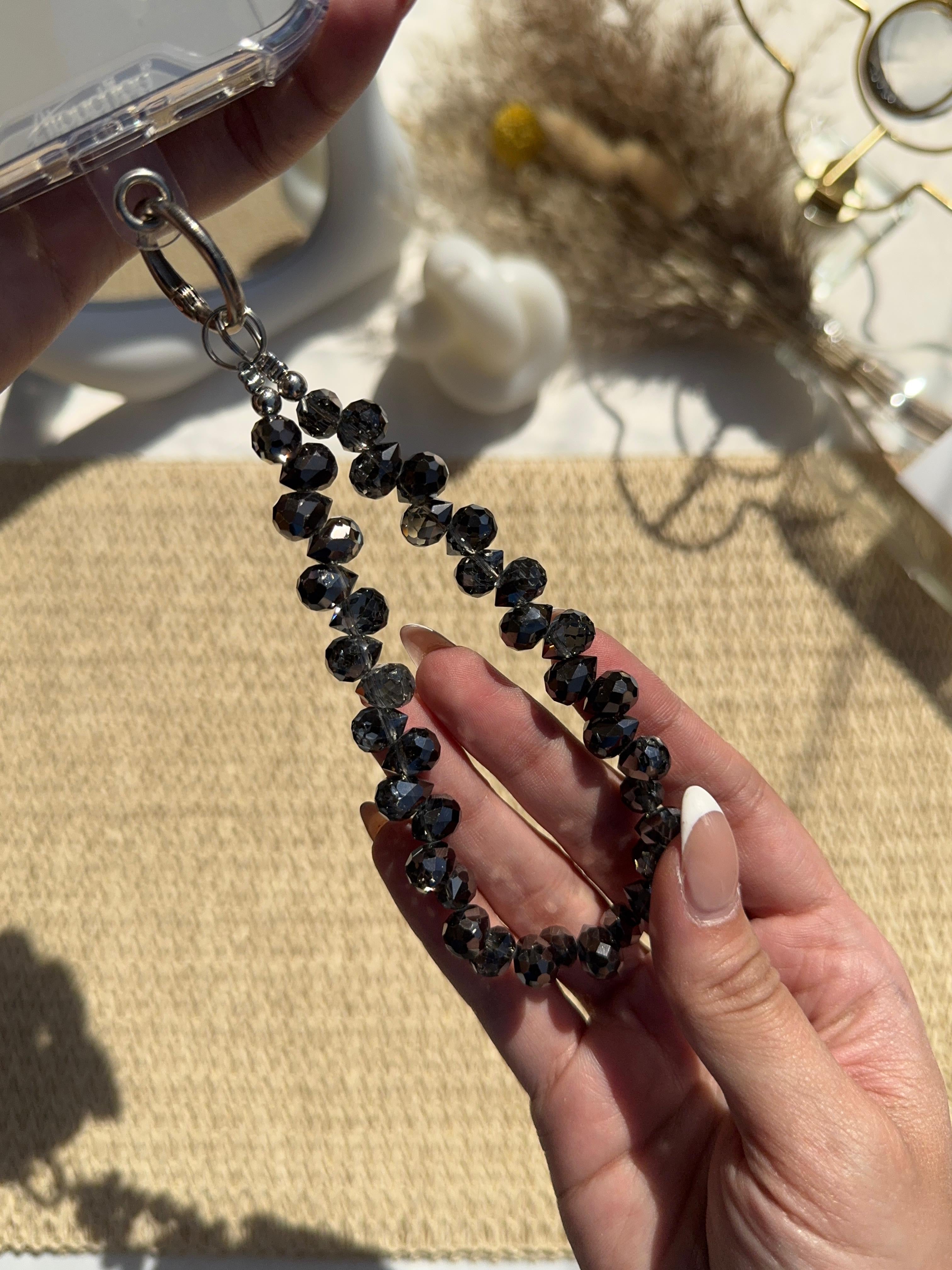 Short Crystal Lanyard