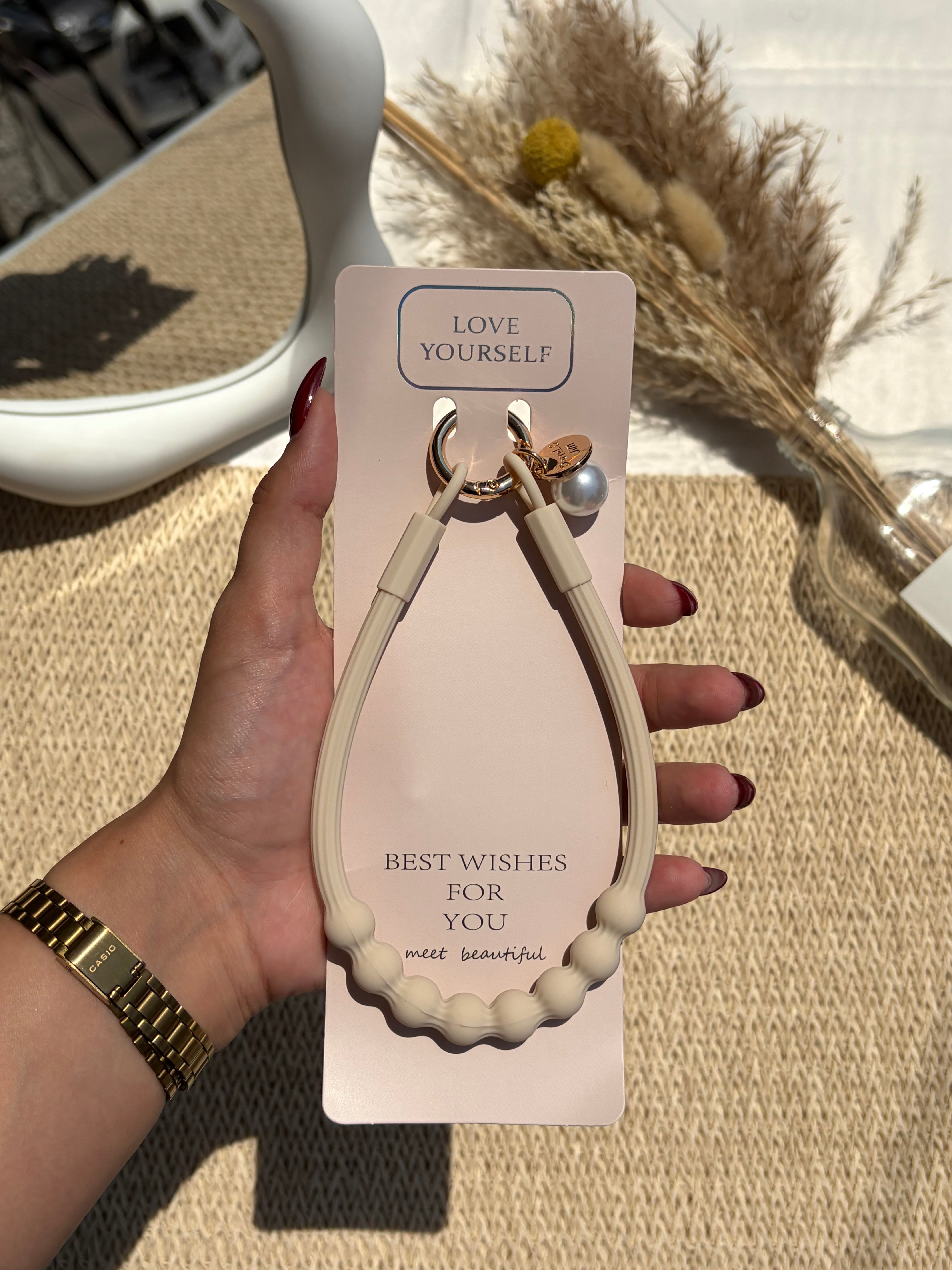 Silicone lanyard