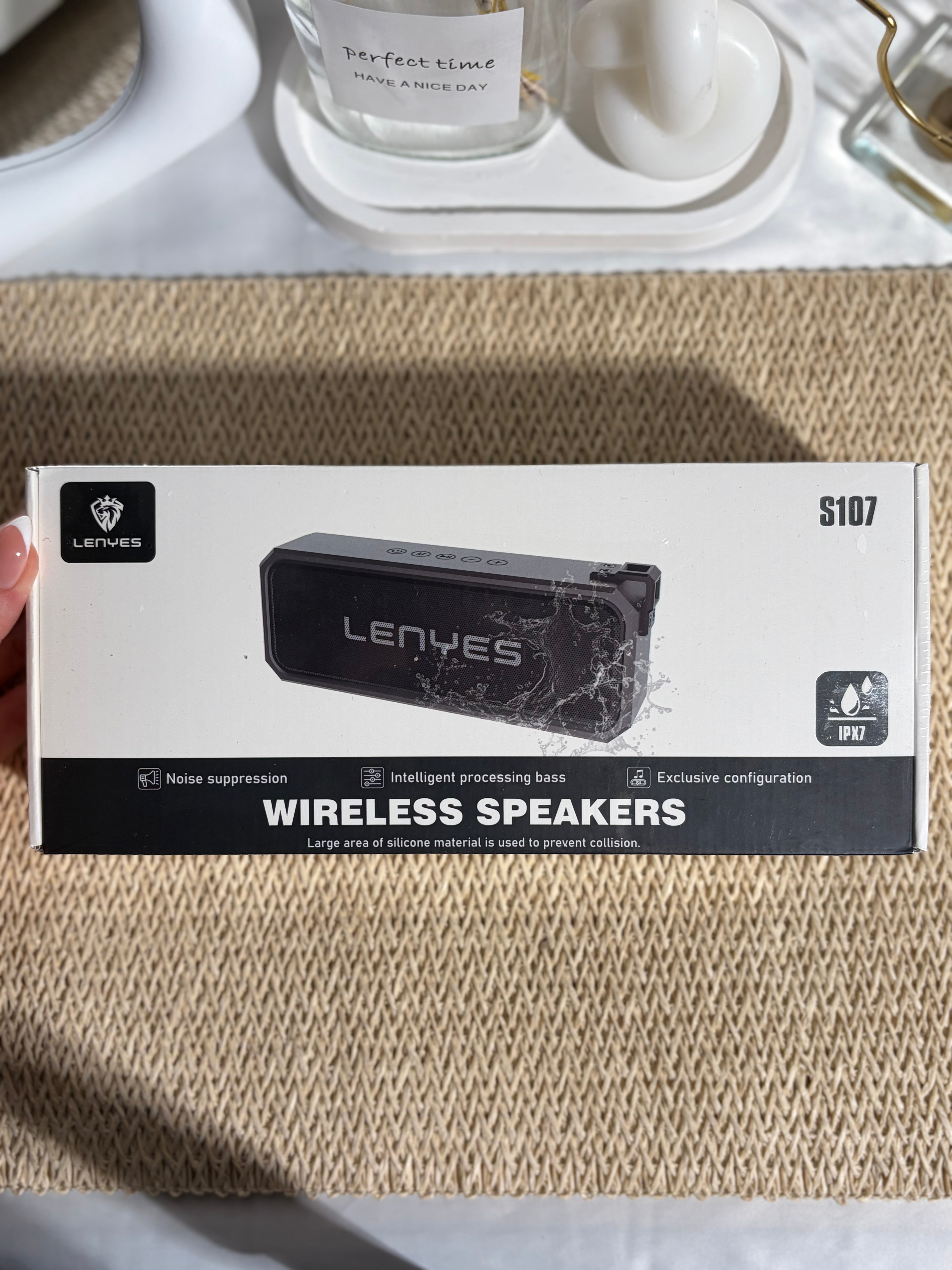 LENYES -Wireless Speaker 20W- S107-BLACK
