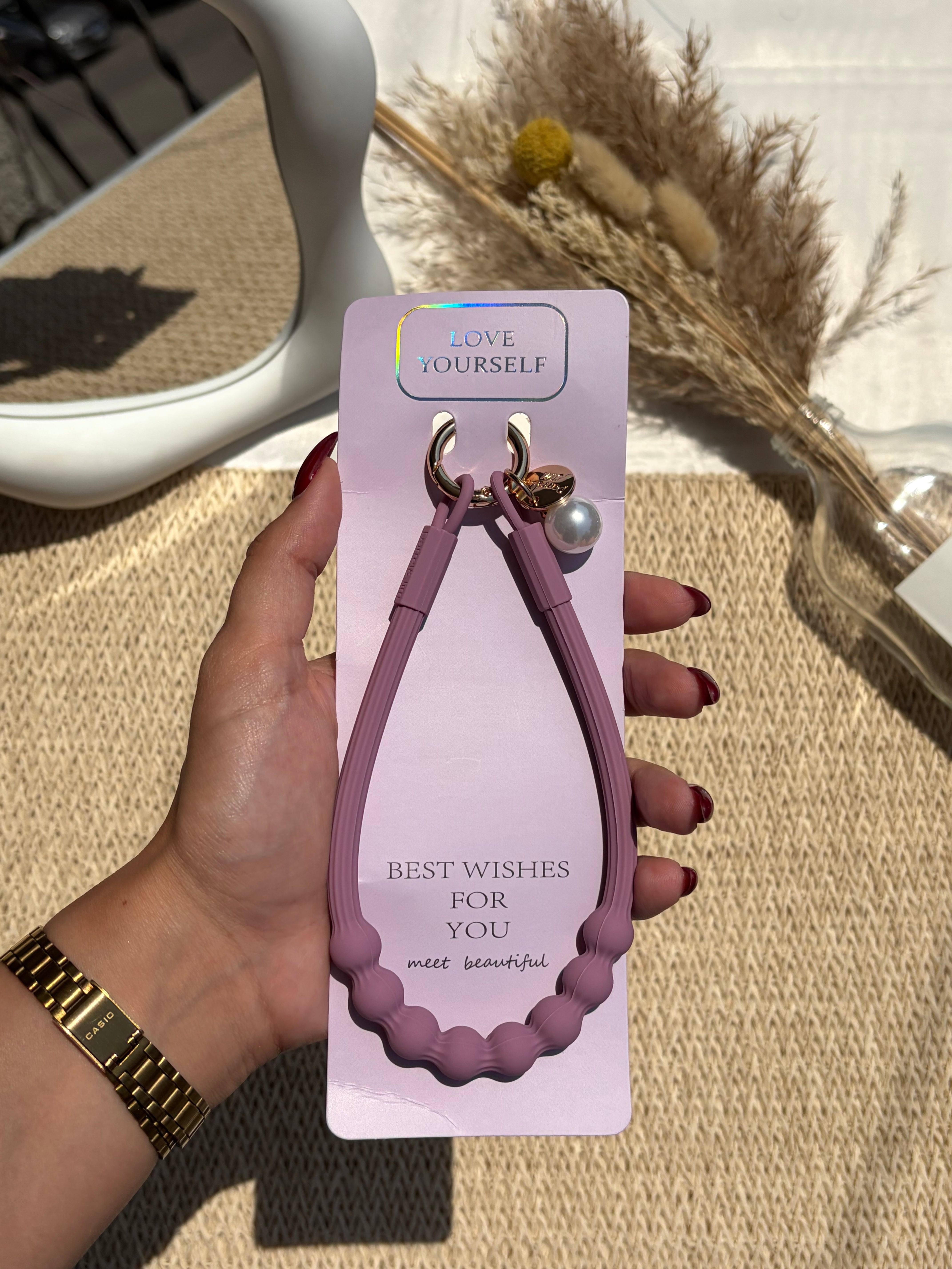 Silicone lanyard