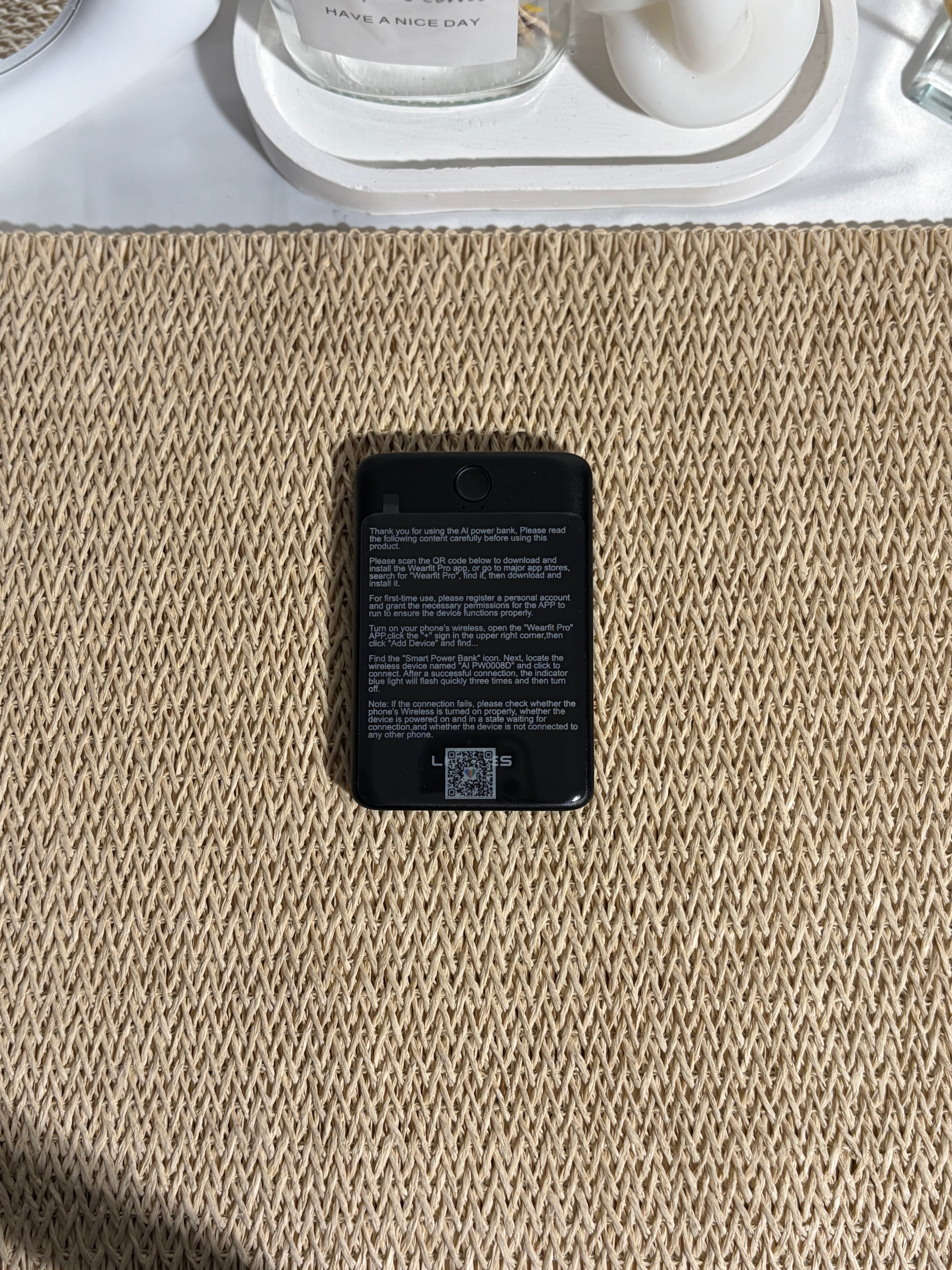 LENYES -Powerbank-PW0008D-5000MAH-BLACK