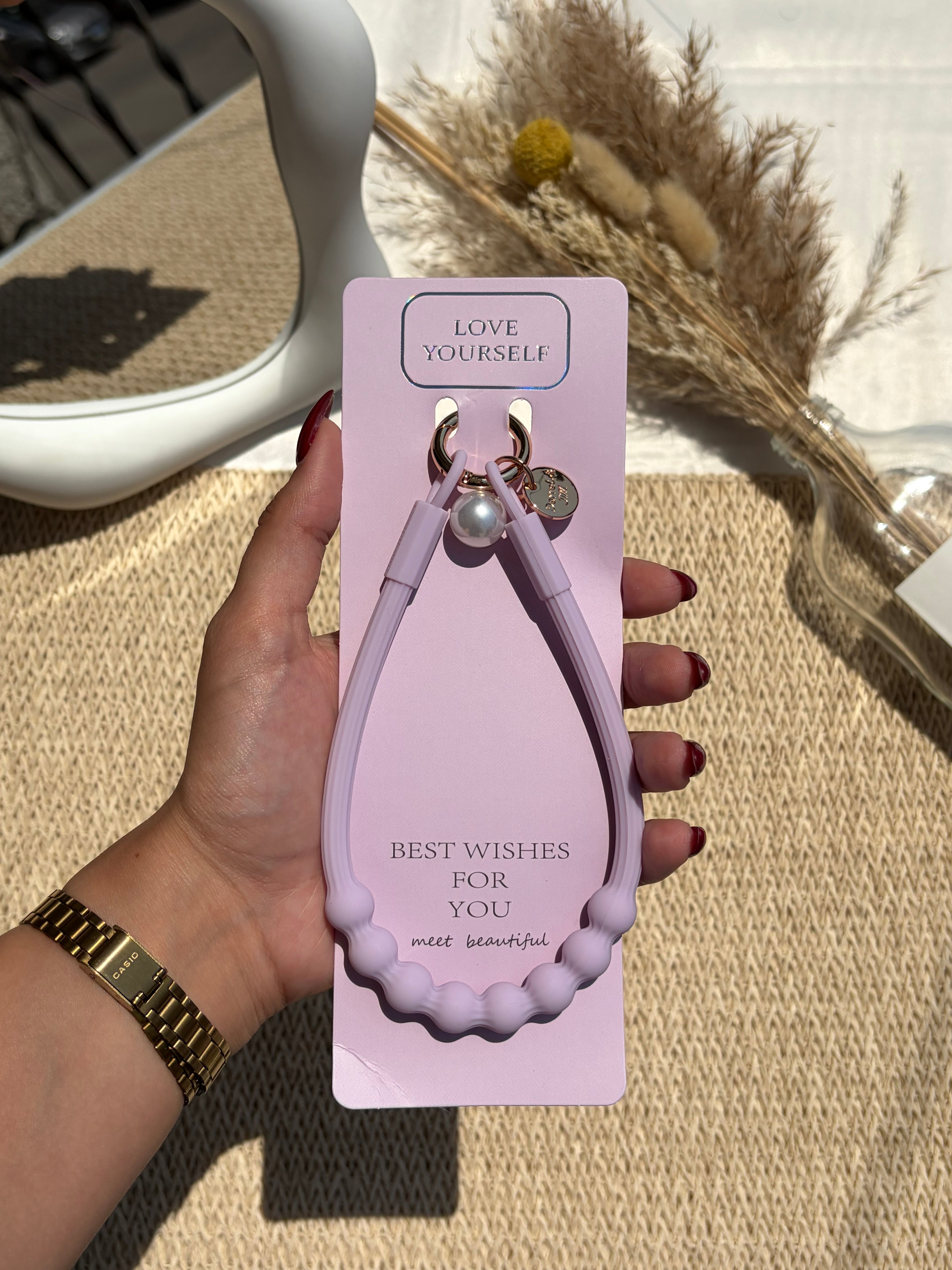Silicone lanyard