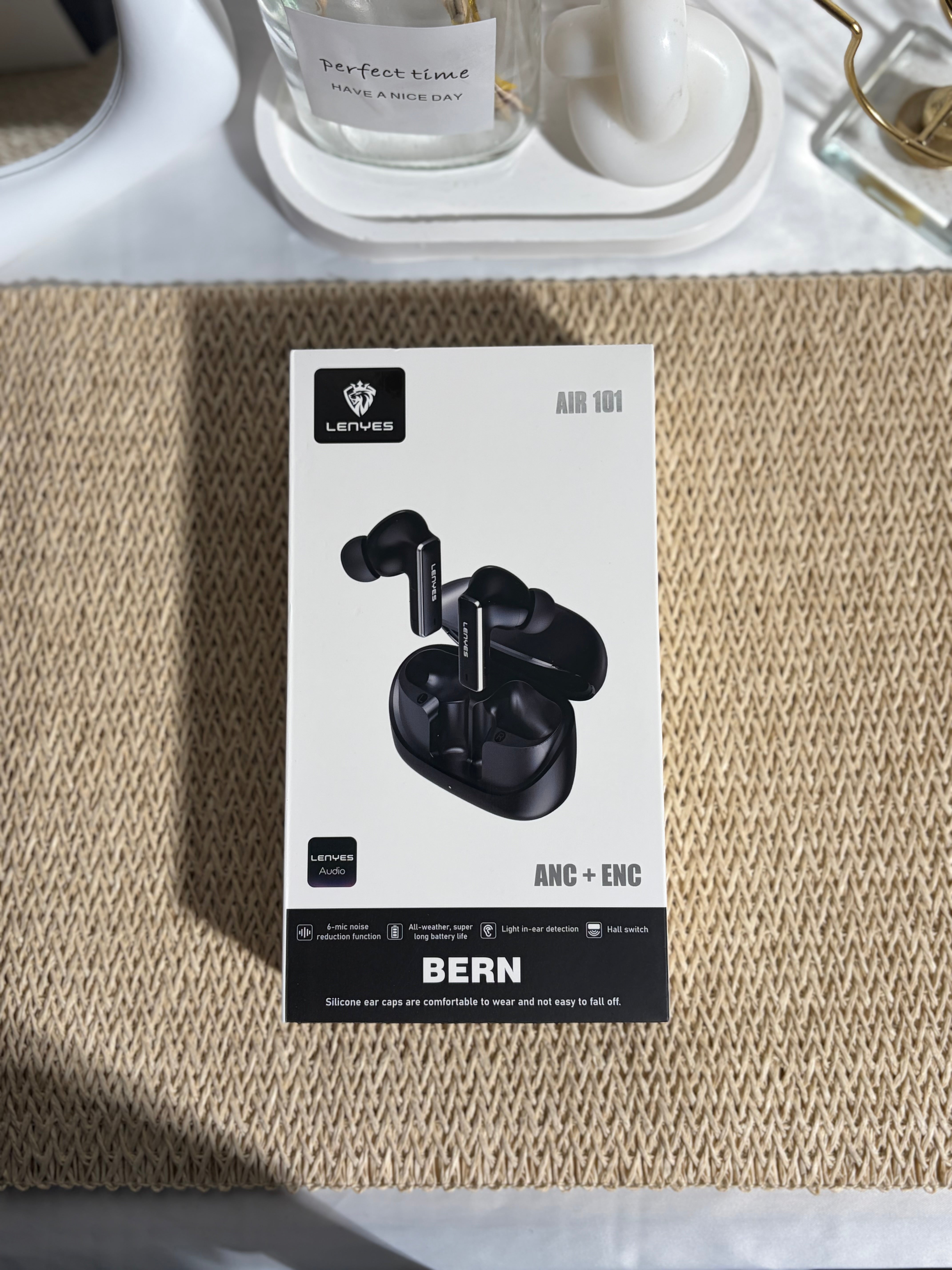LENYES -Bluetooth EARBUDS -AIR 101-BLACK