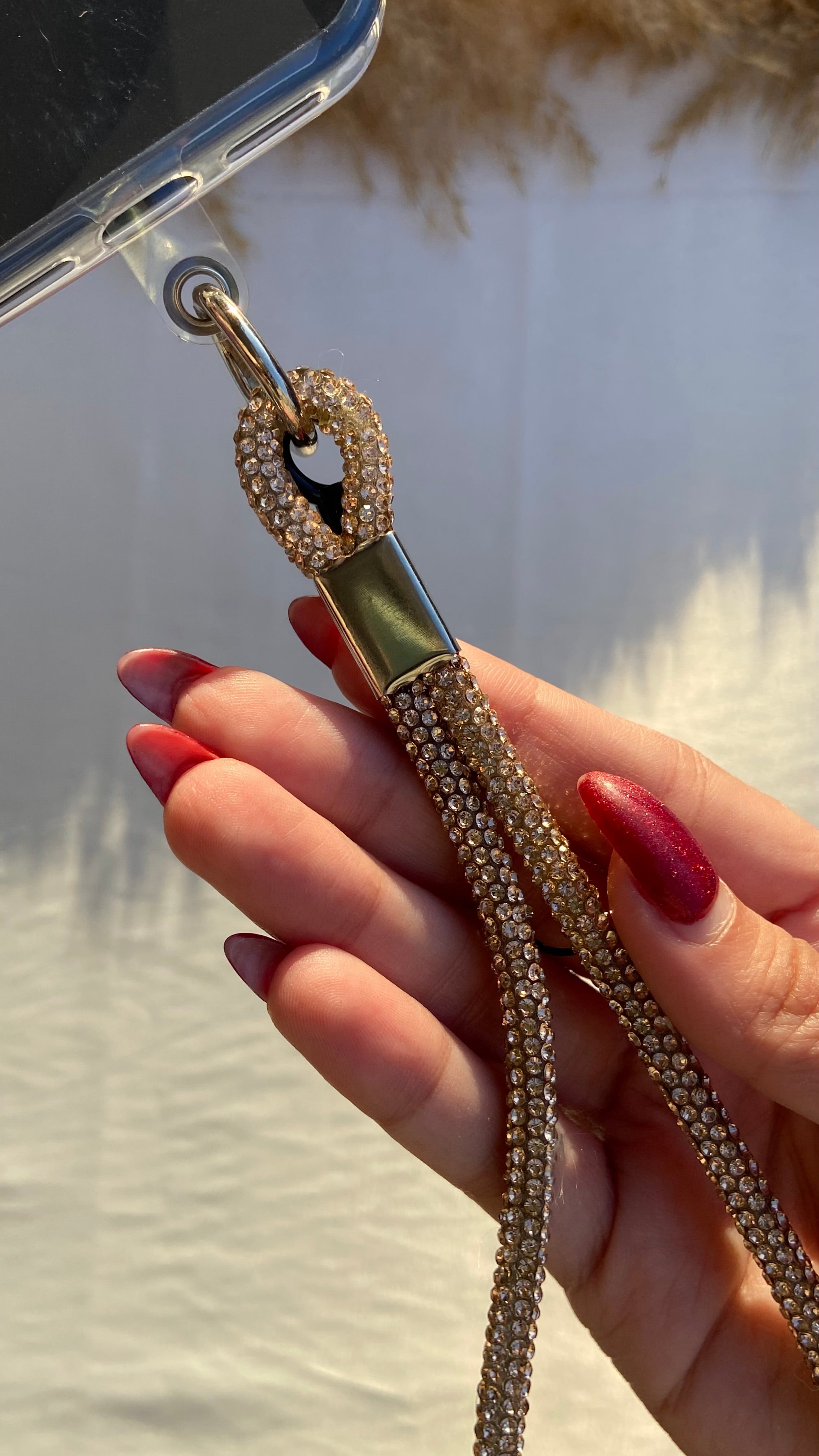 Short Strass Lanyard