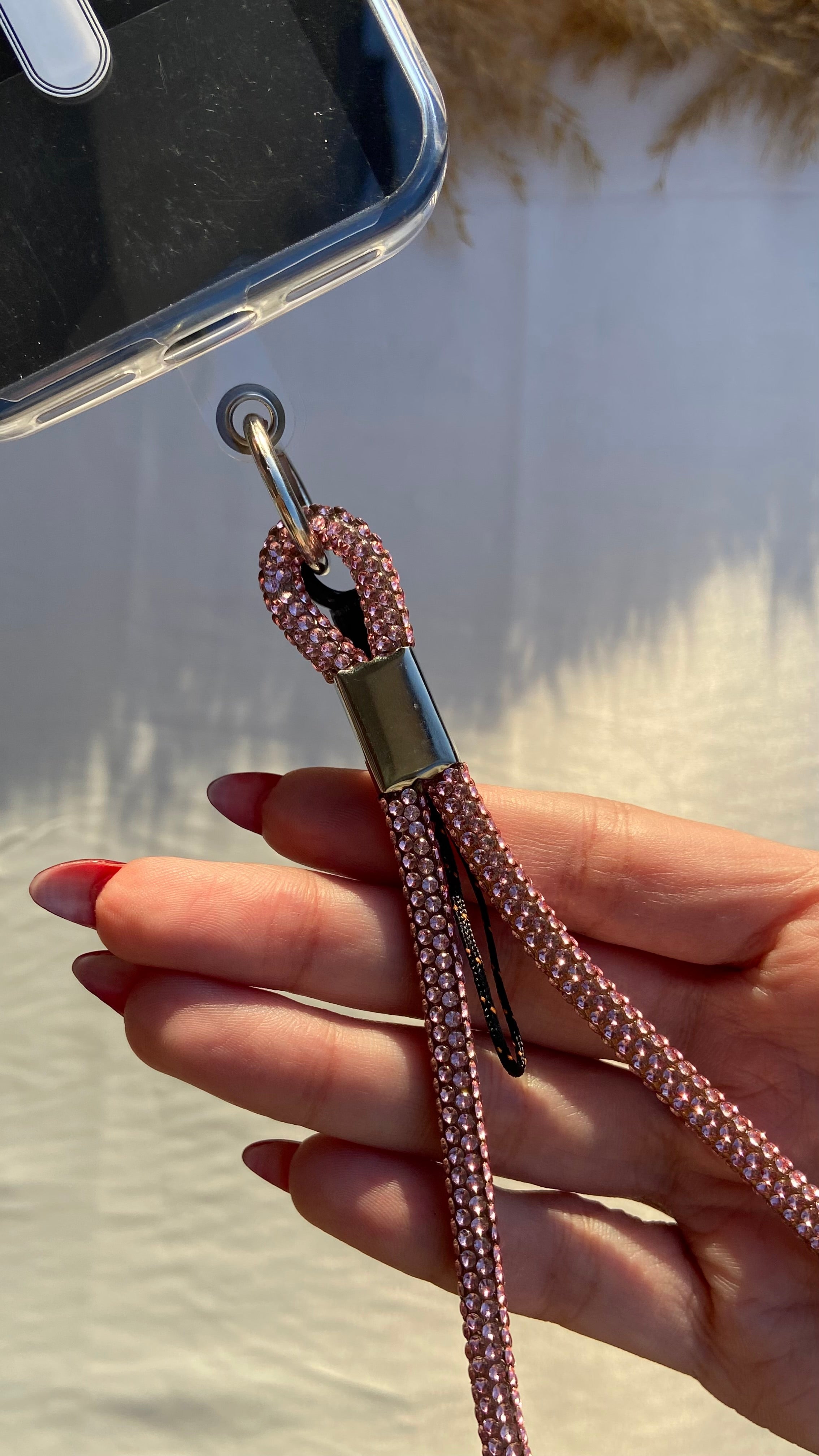 Short Strass Lanyard