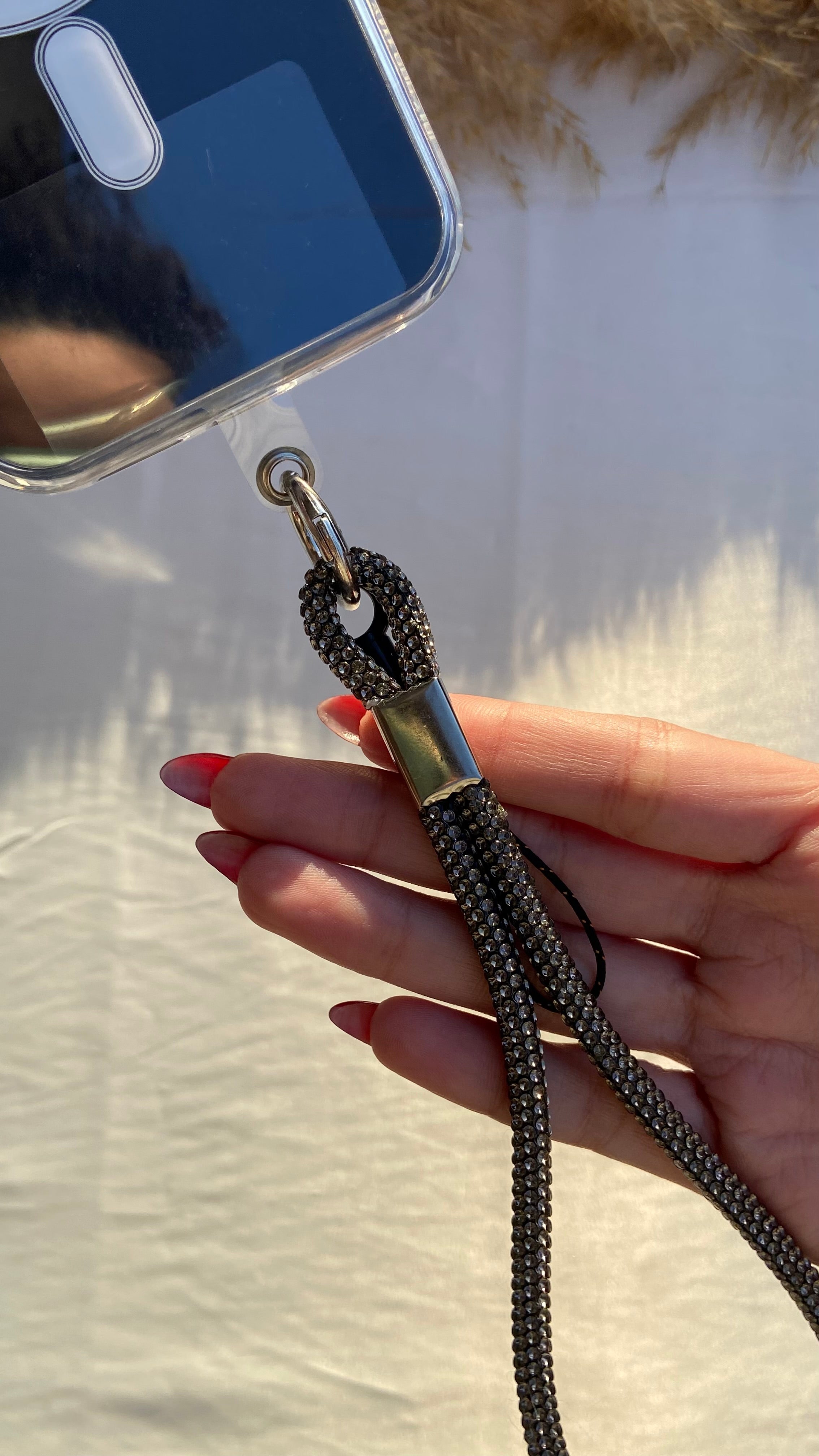 Short Strass Lanyard