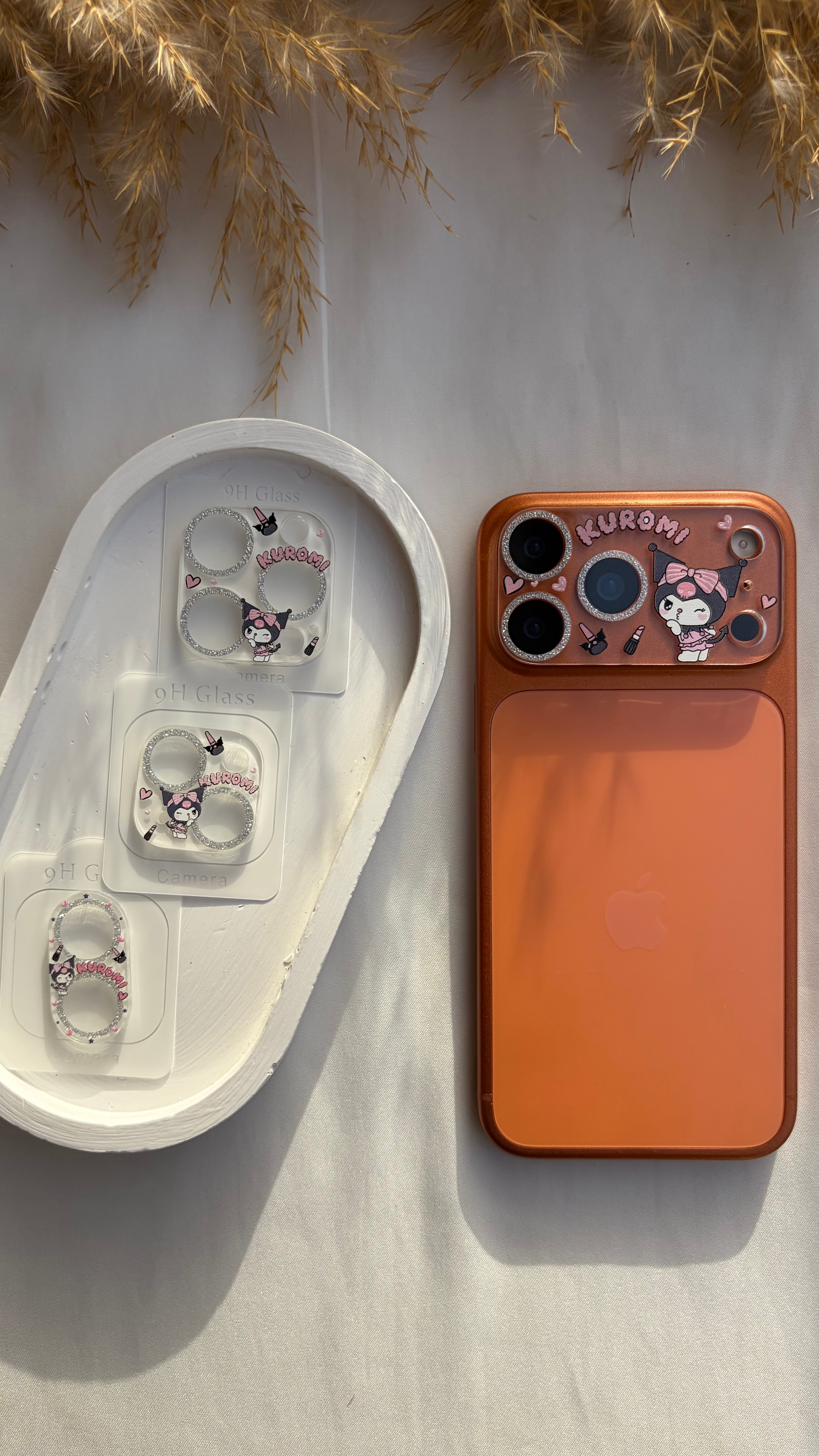 Glittery Printed Lens Protector