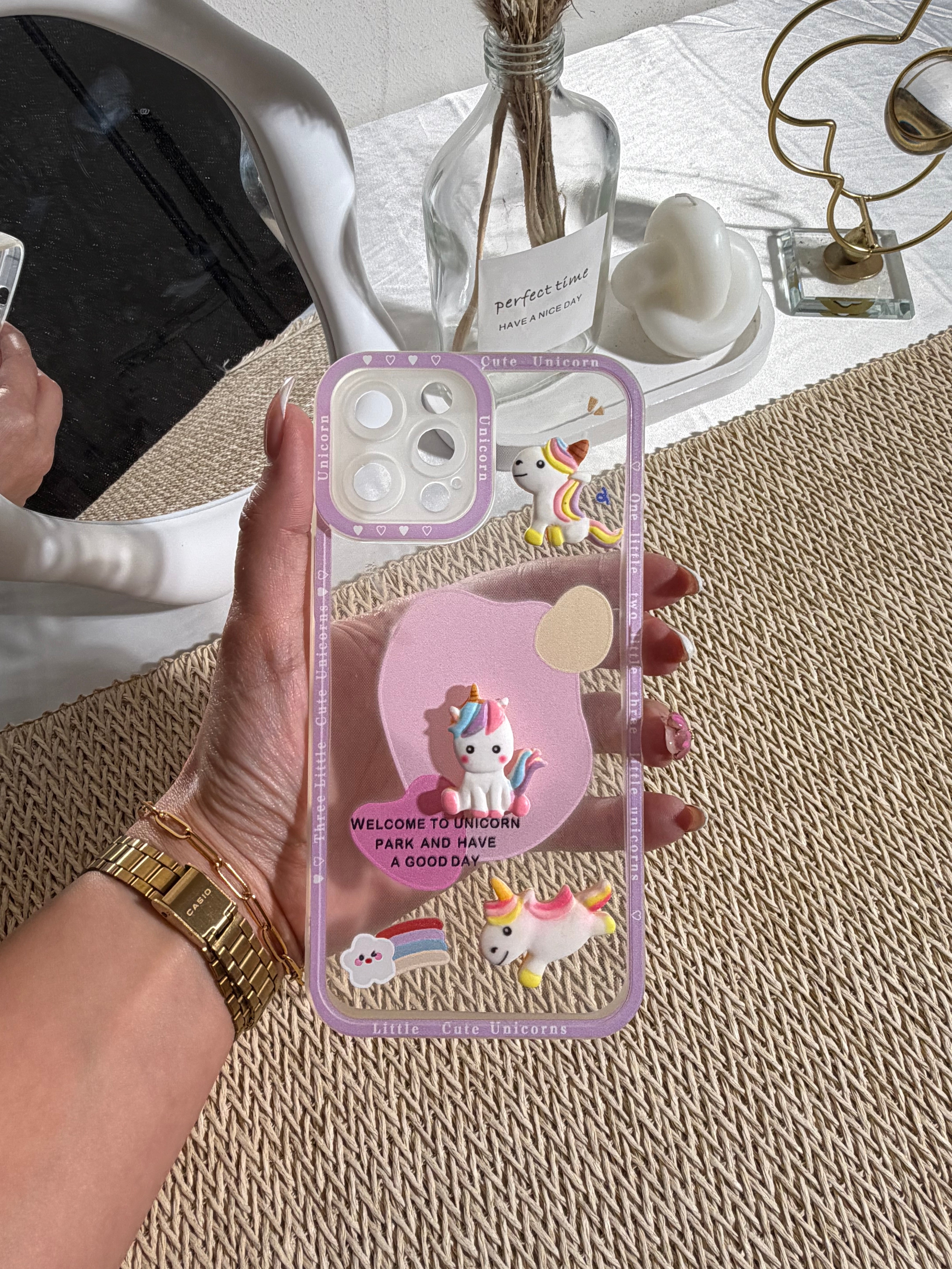 3D Disney Transparent Cover