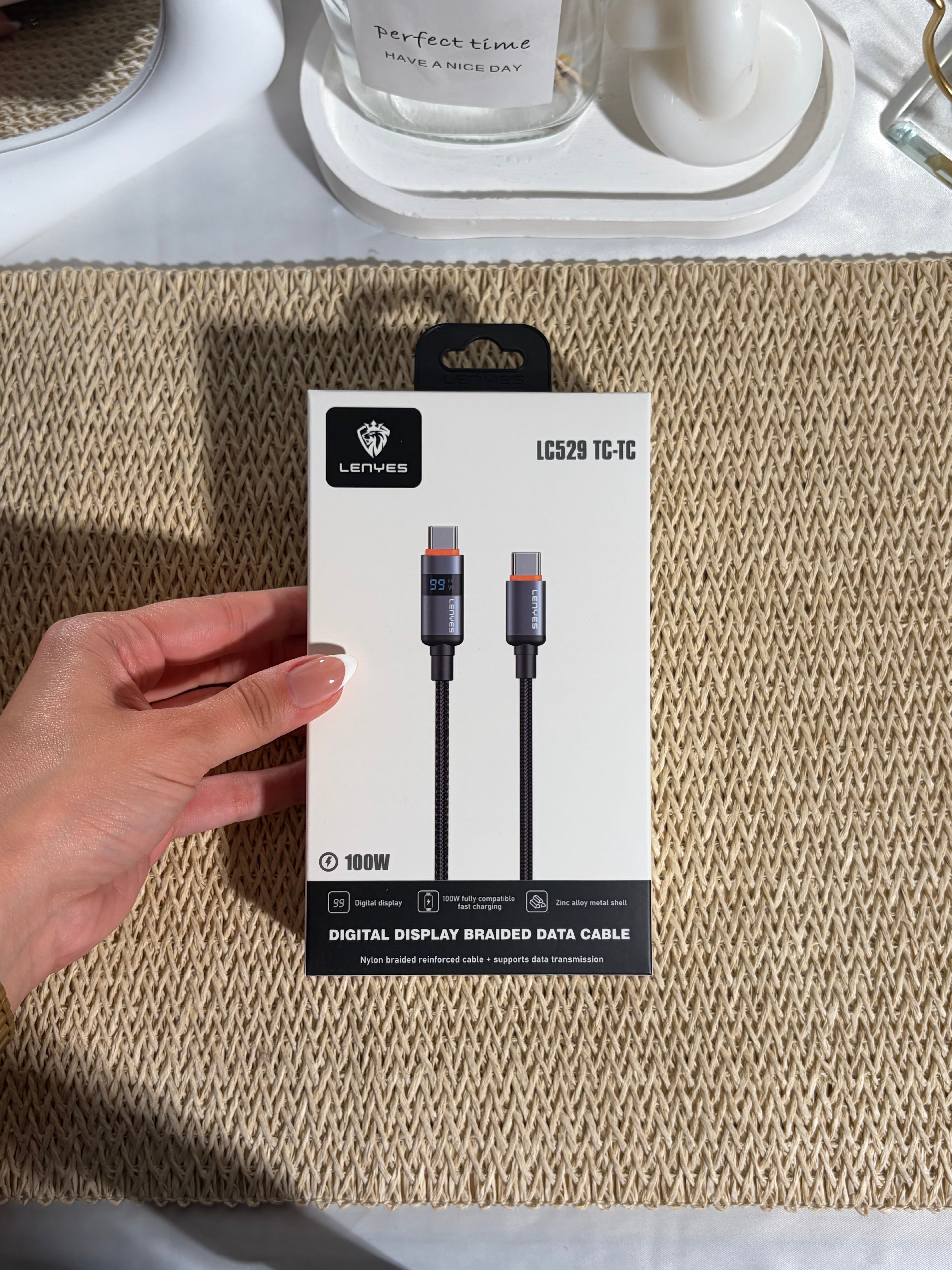 LENYES CABLE-LC529-black