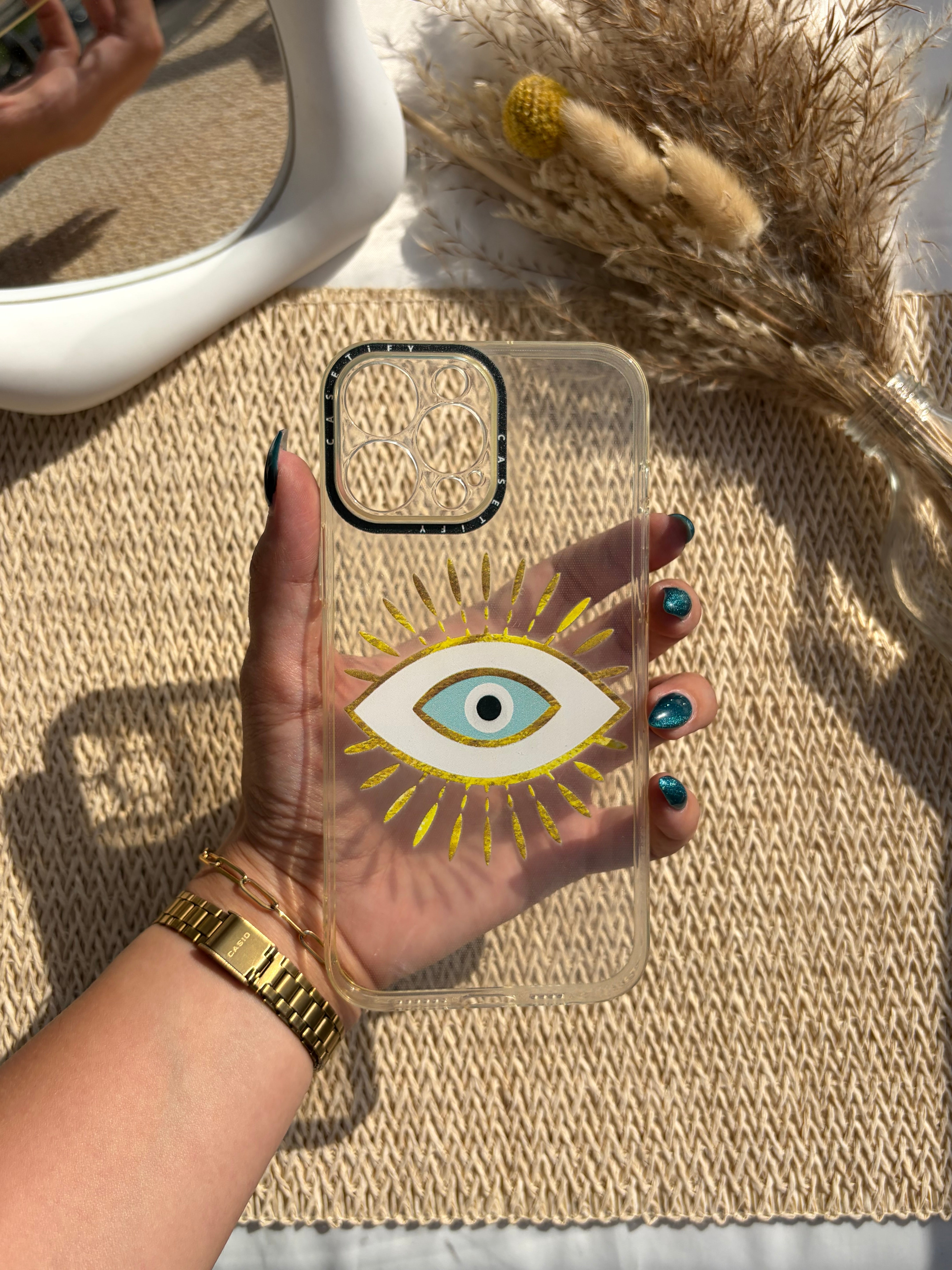 Gold Evil Eye