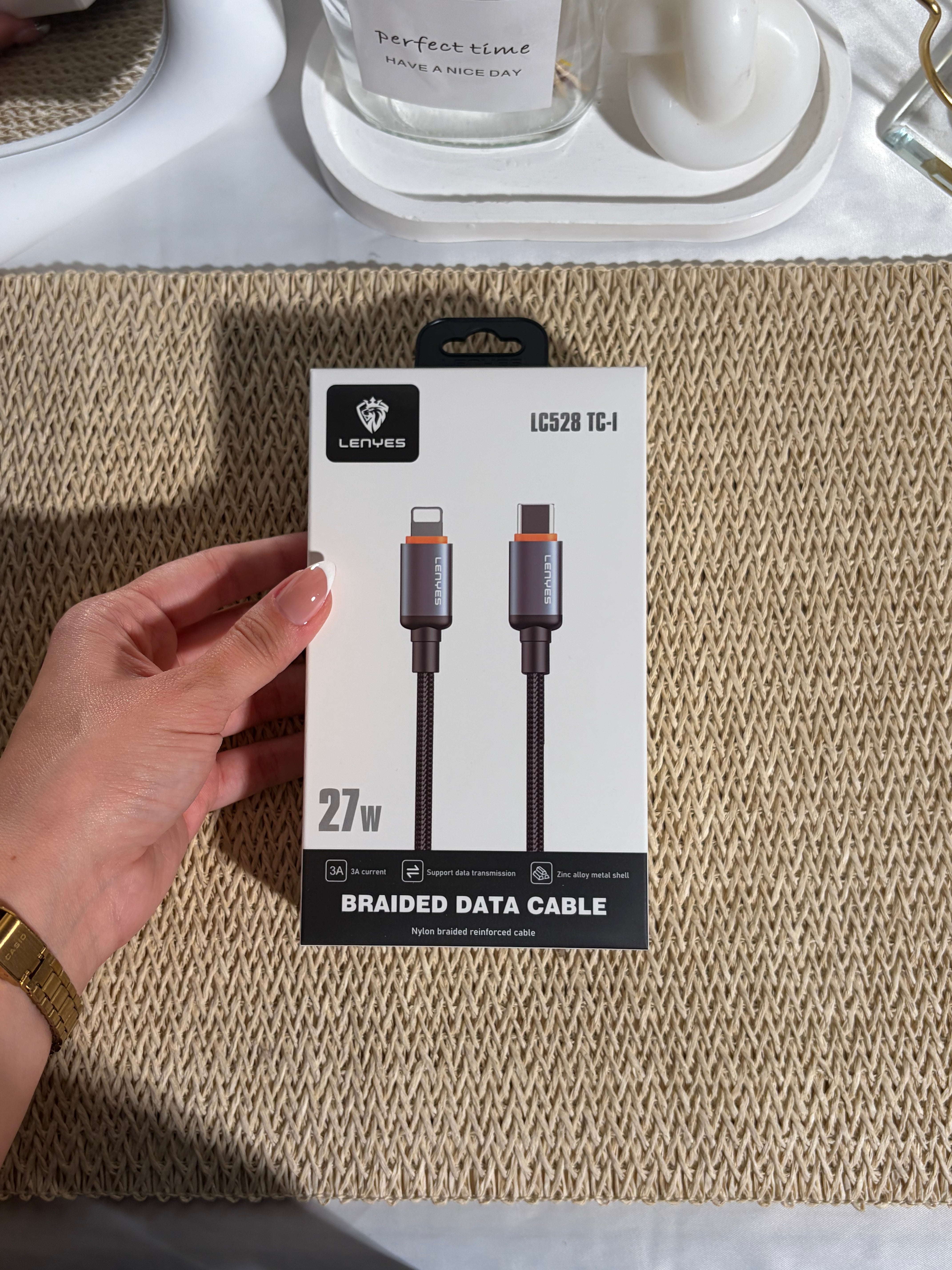 LENYES CABLE-LC528-BLACK