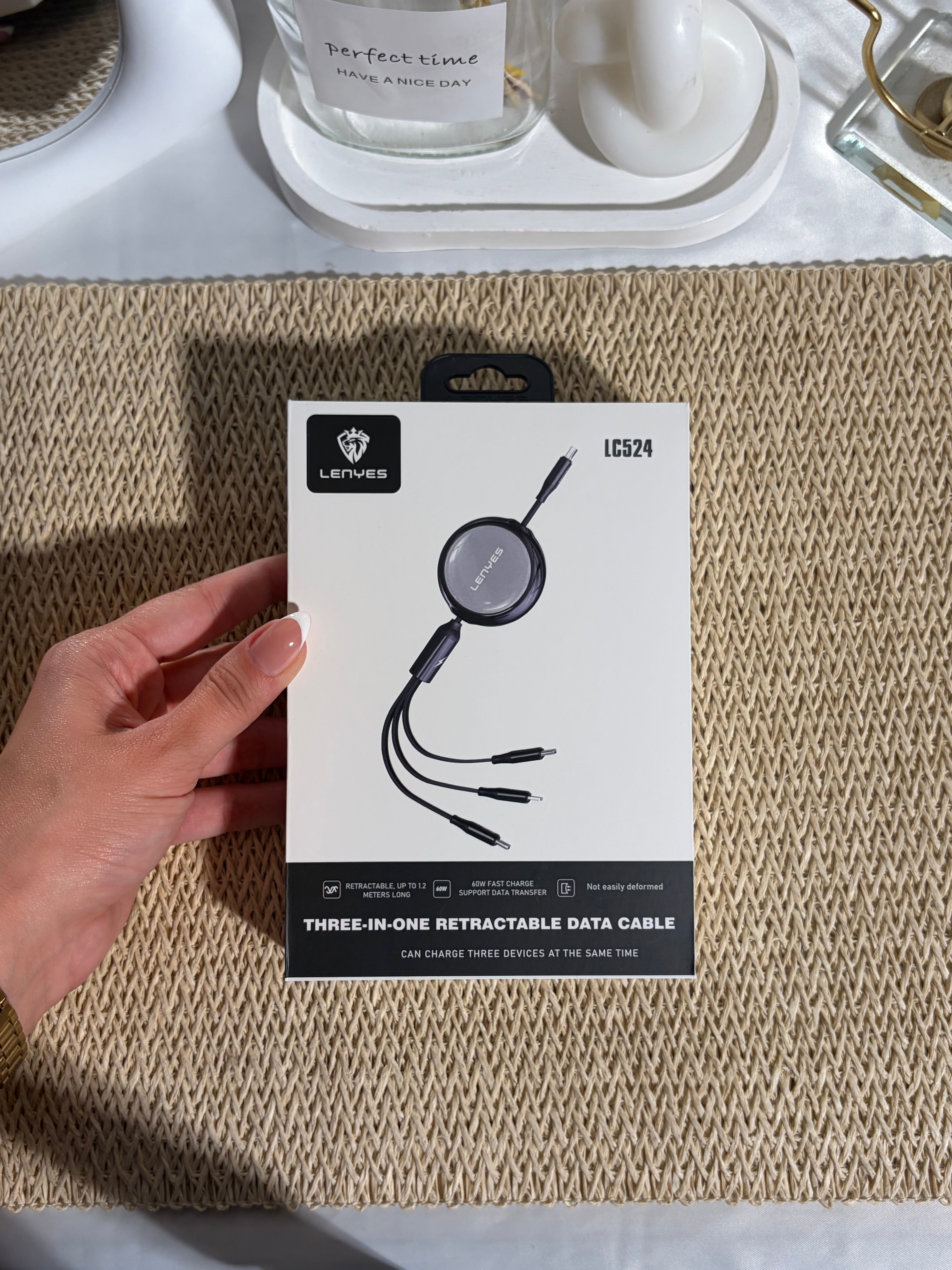 LENYES CABLE-LC524-BLACK