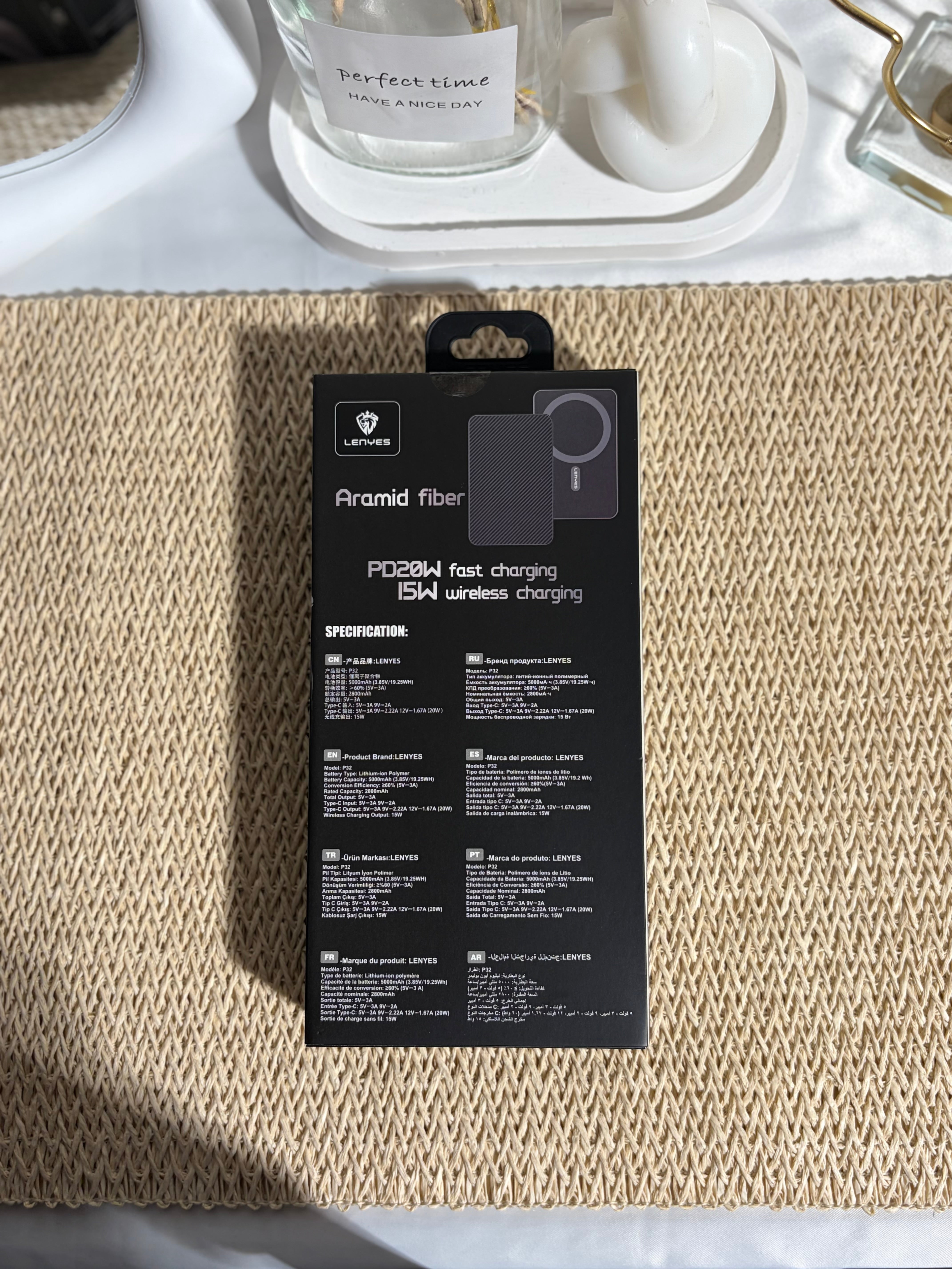 LENYES-POWER-BANK-P32-5000MAH