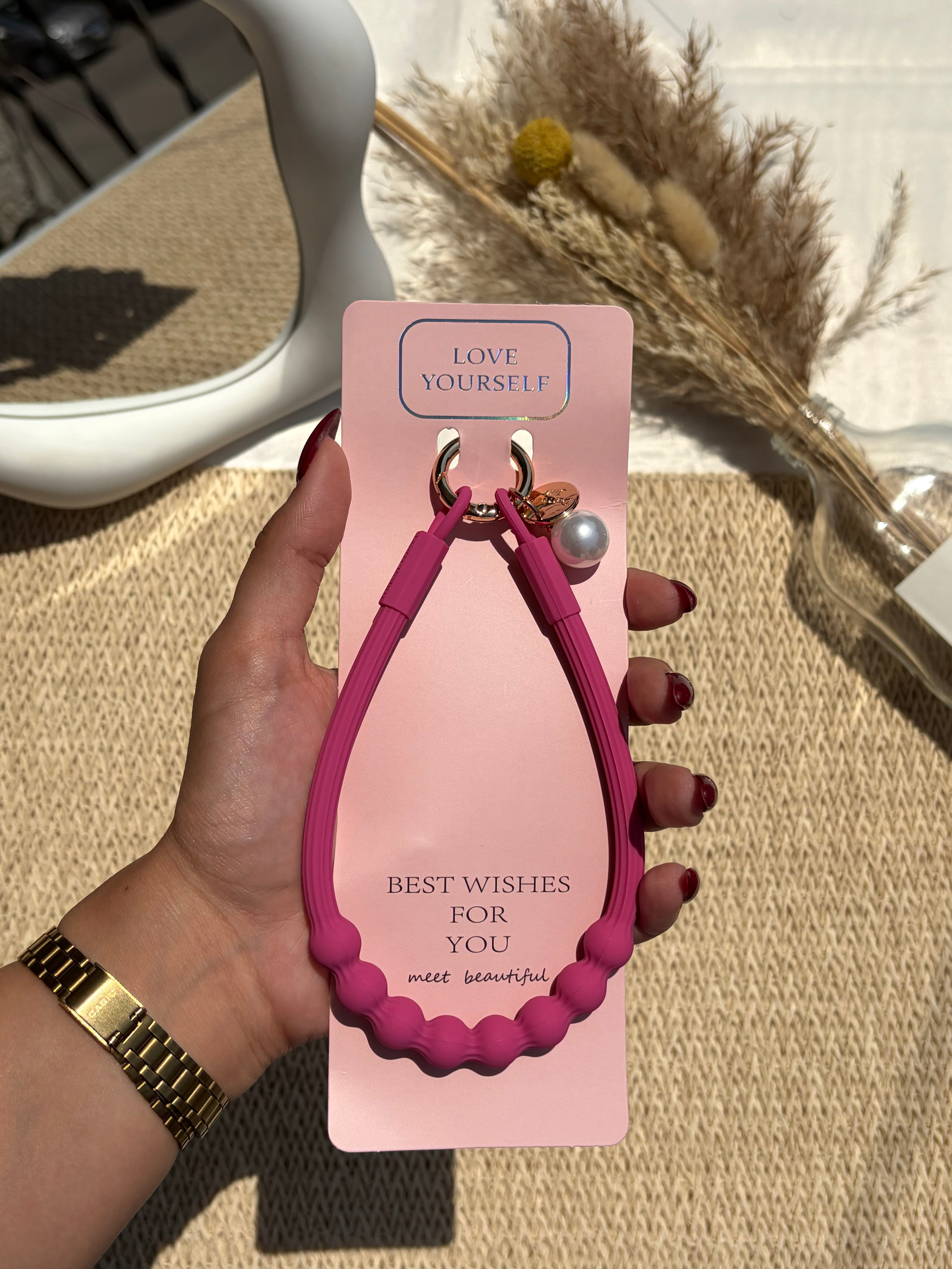 Silicone lanyard