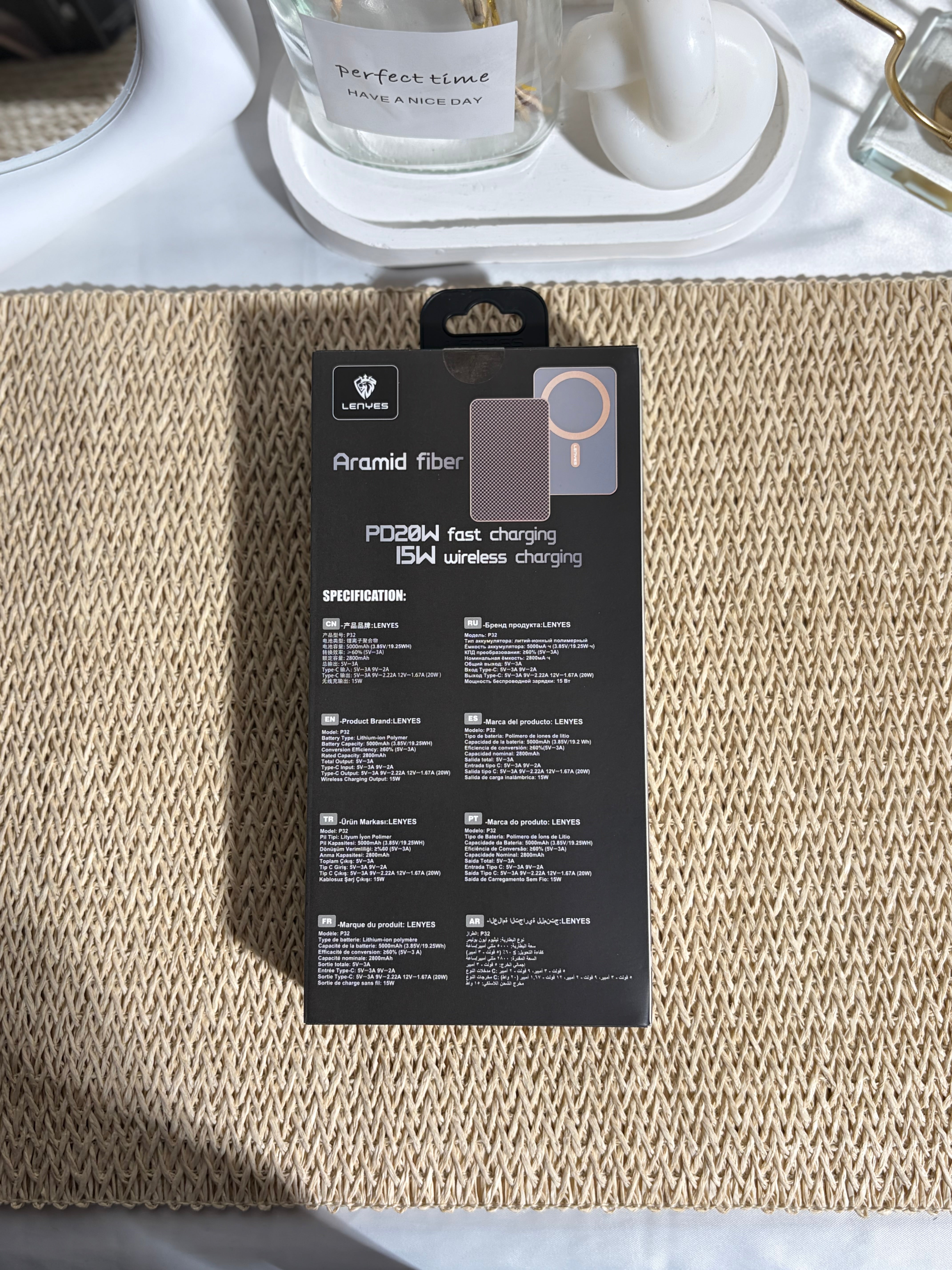 LENYES-POWER-BANK-P32-5000MAH