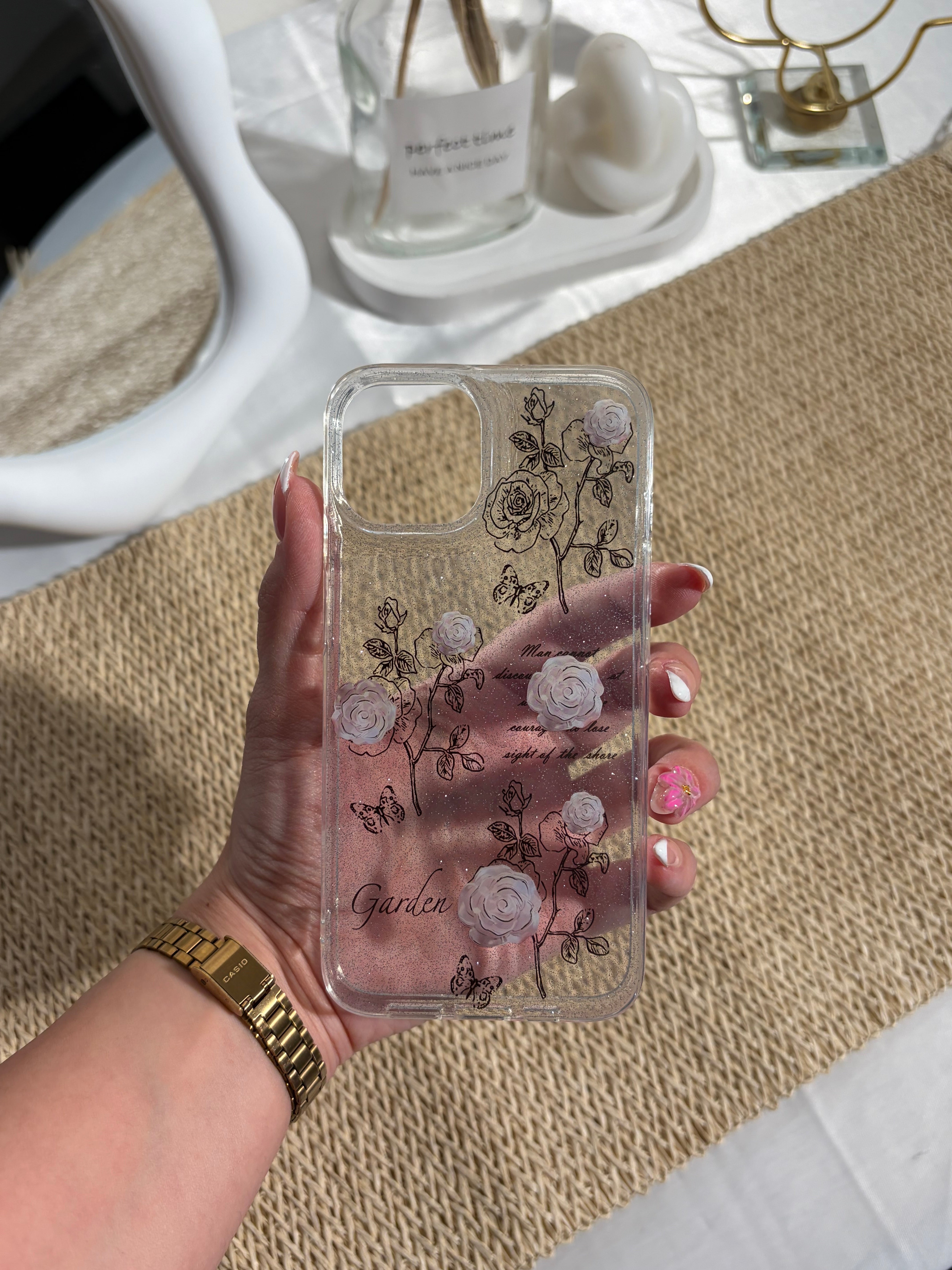 Glittery Transparent Cover 2
