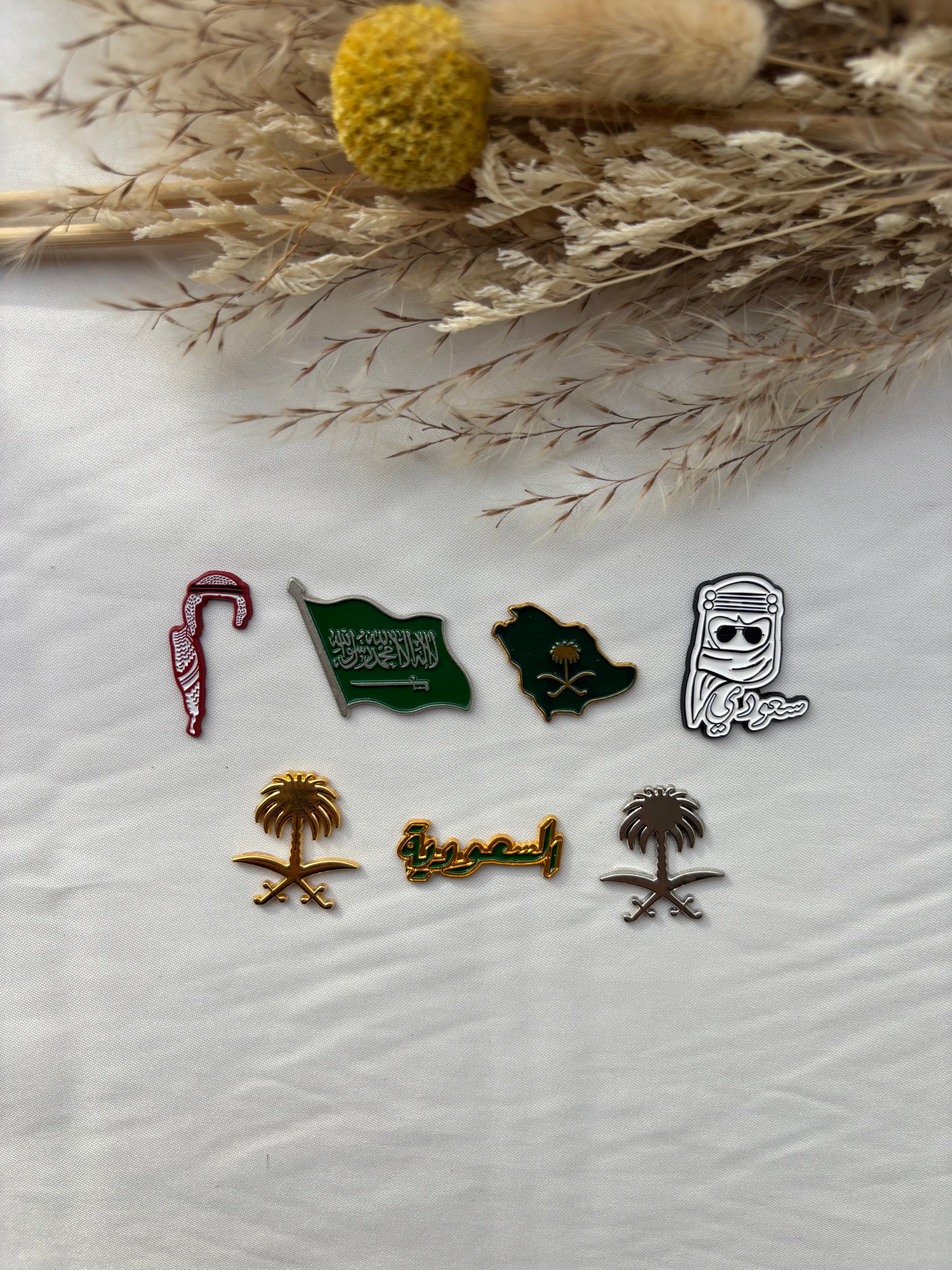 Metal Stickers - Saudi Arabia