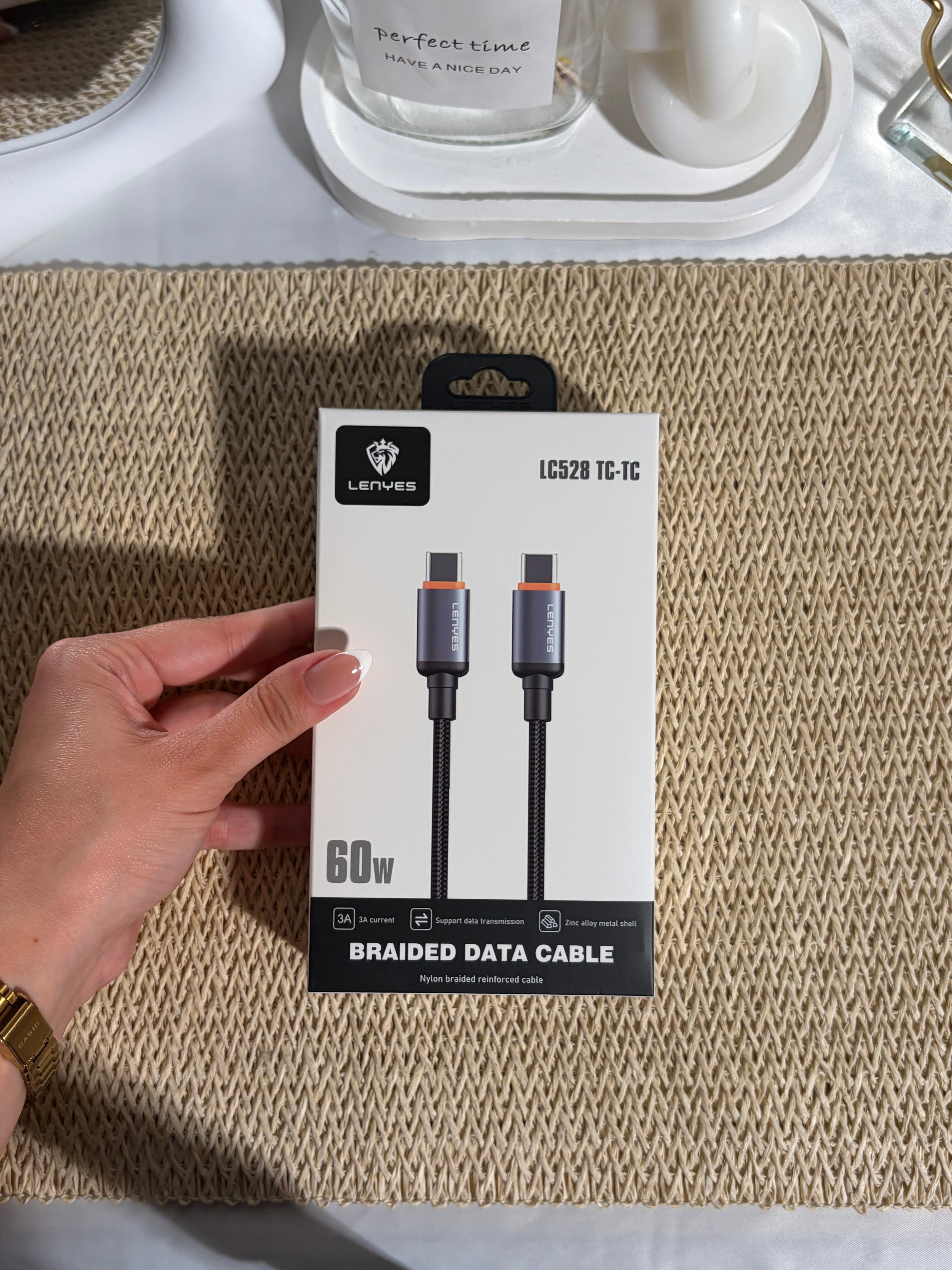 LENYES CABLE-LC528-BLACK