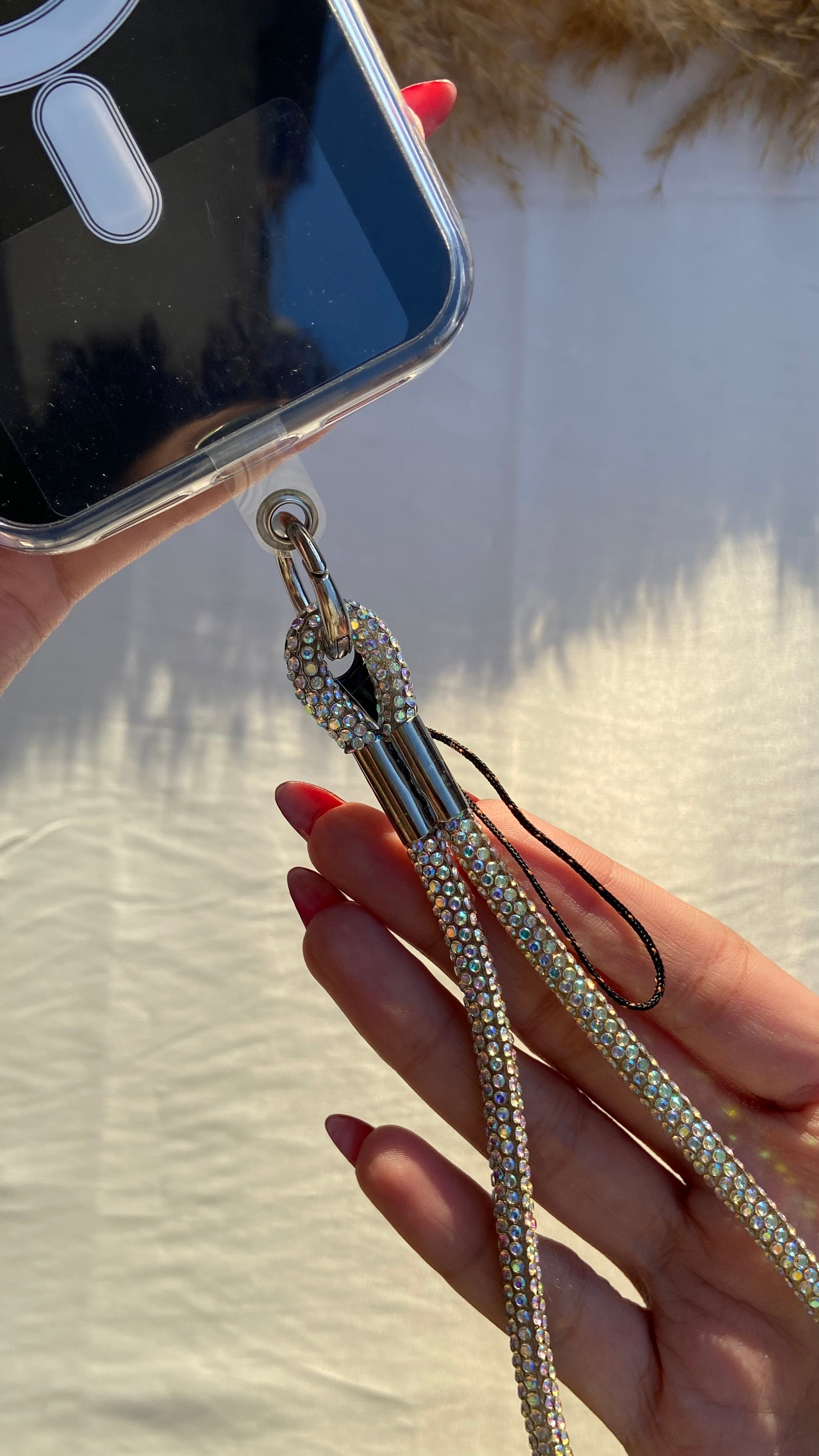 Short Strass Lanyard