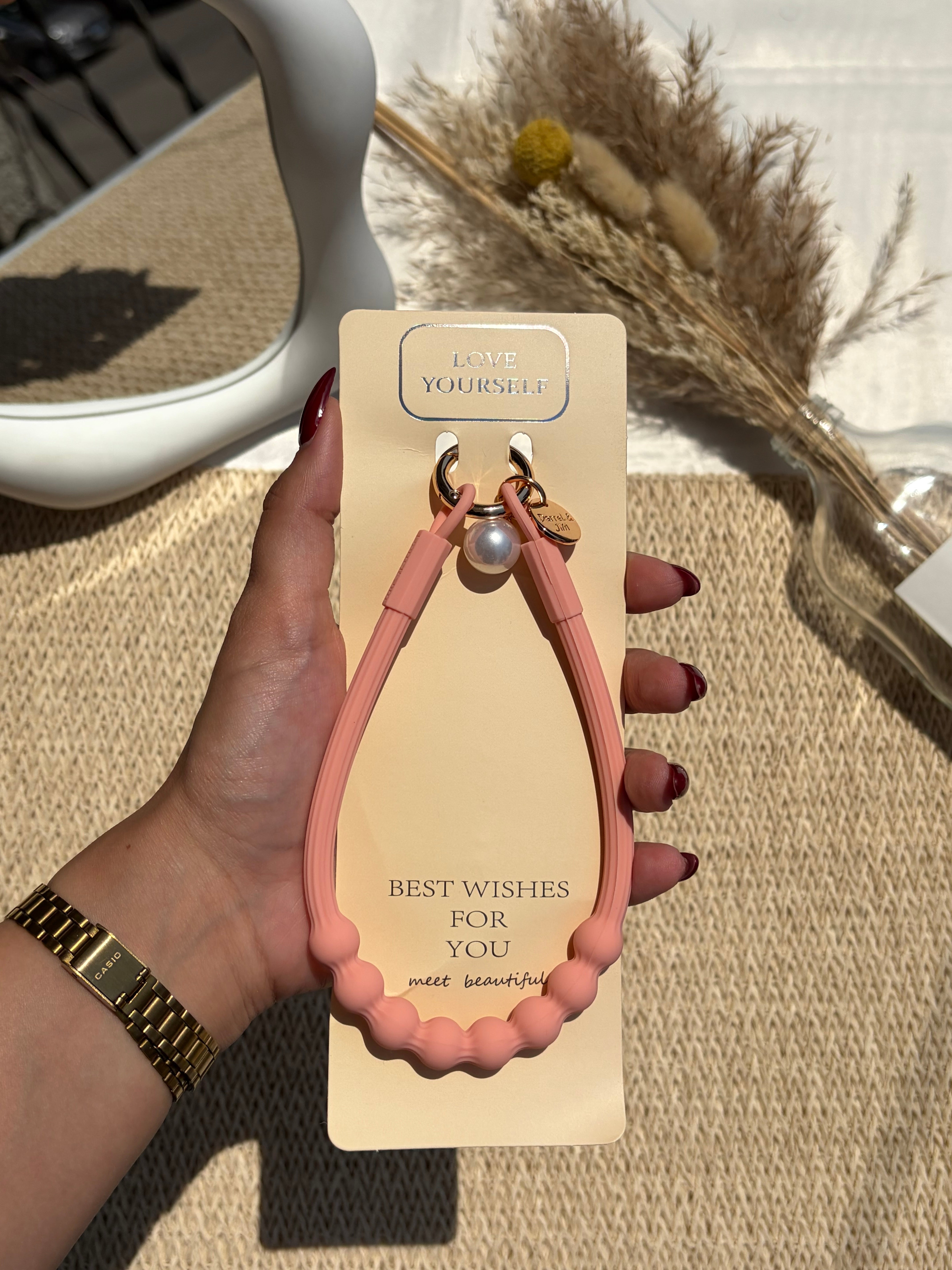 Silicone lanyard