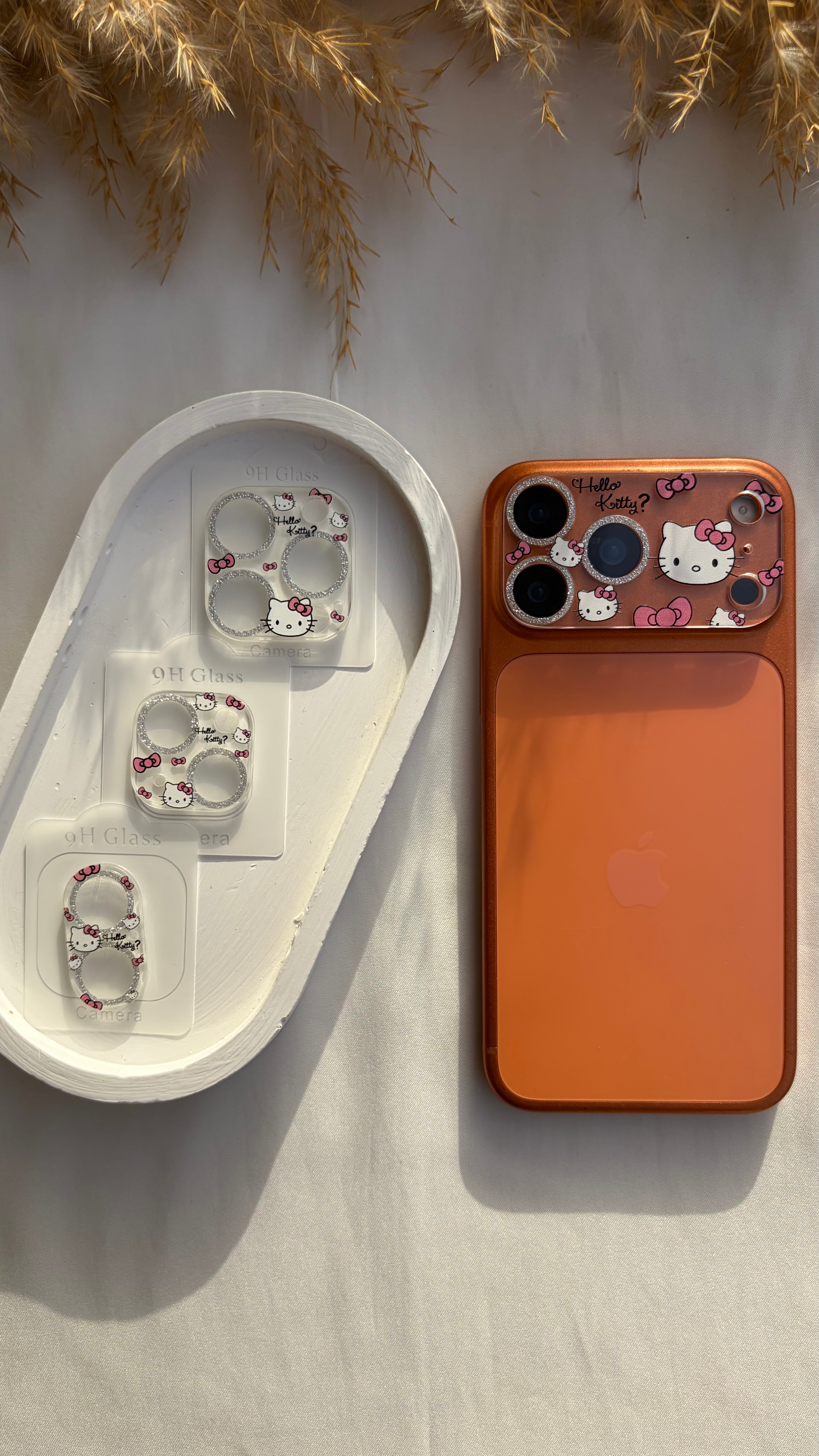 Glittery Printed Lens Protector