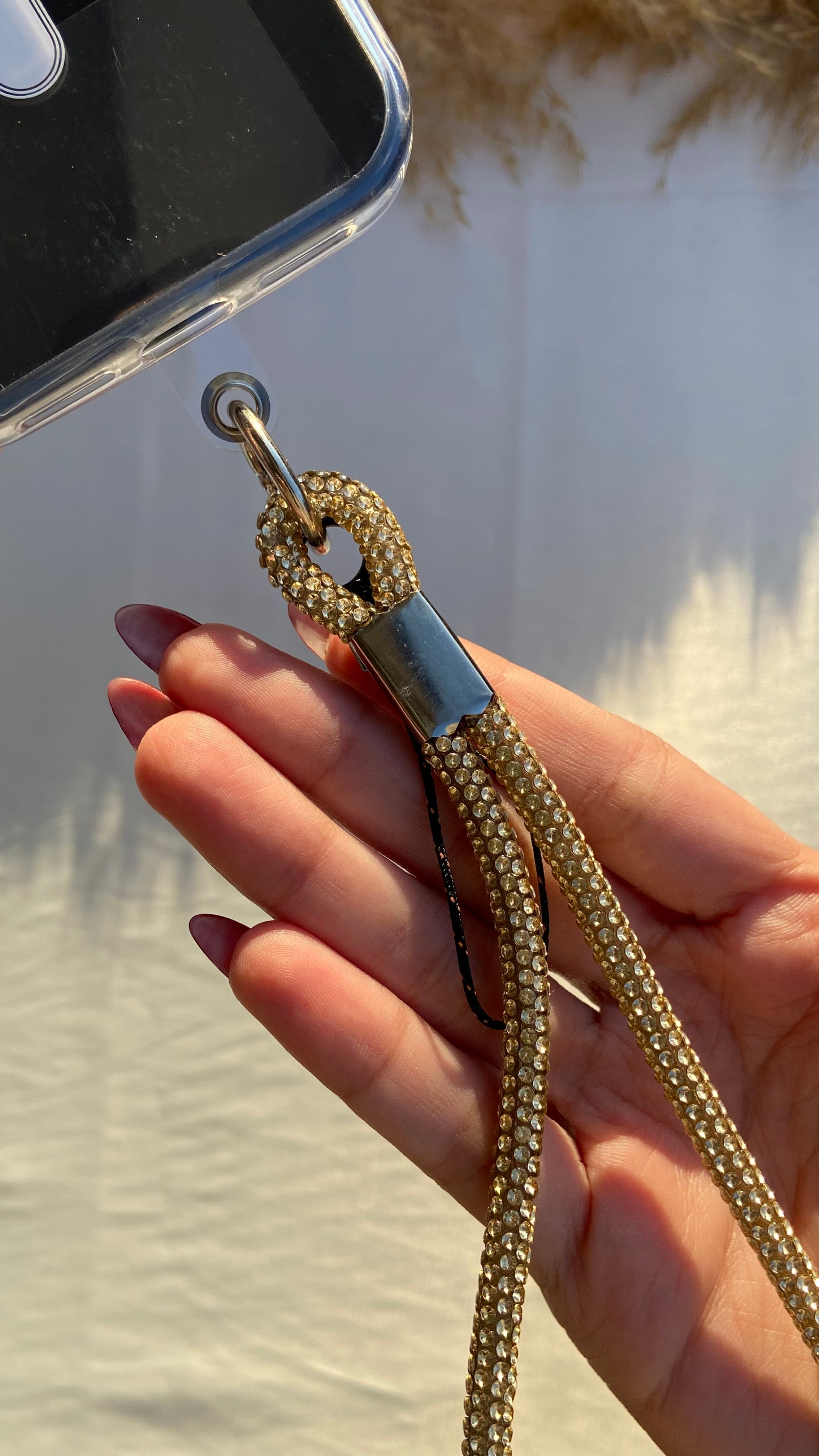 Short Strass Lanyard