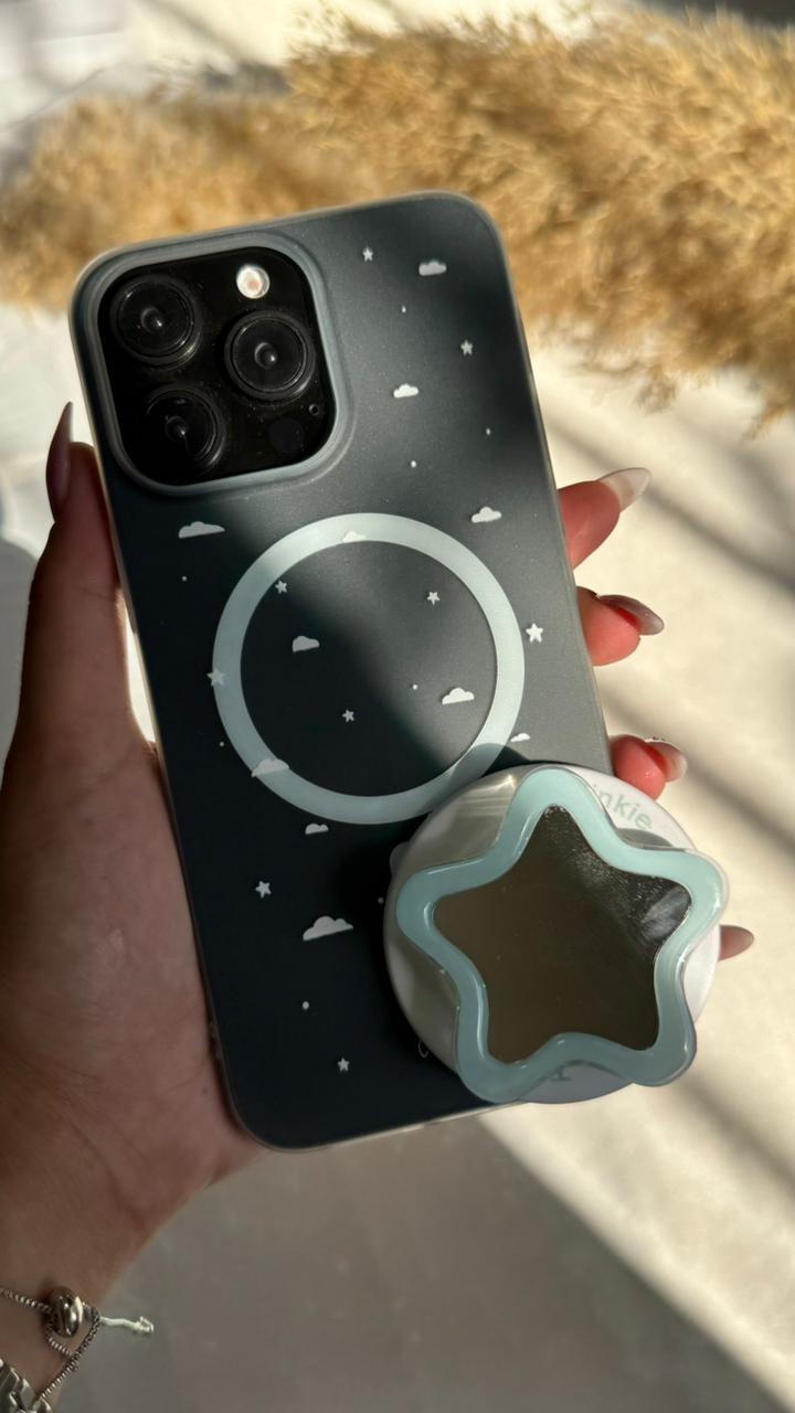 Matte Printed Cover Wz Popsocket