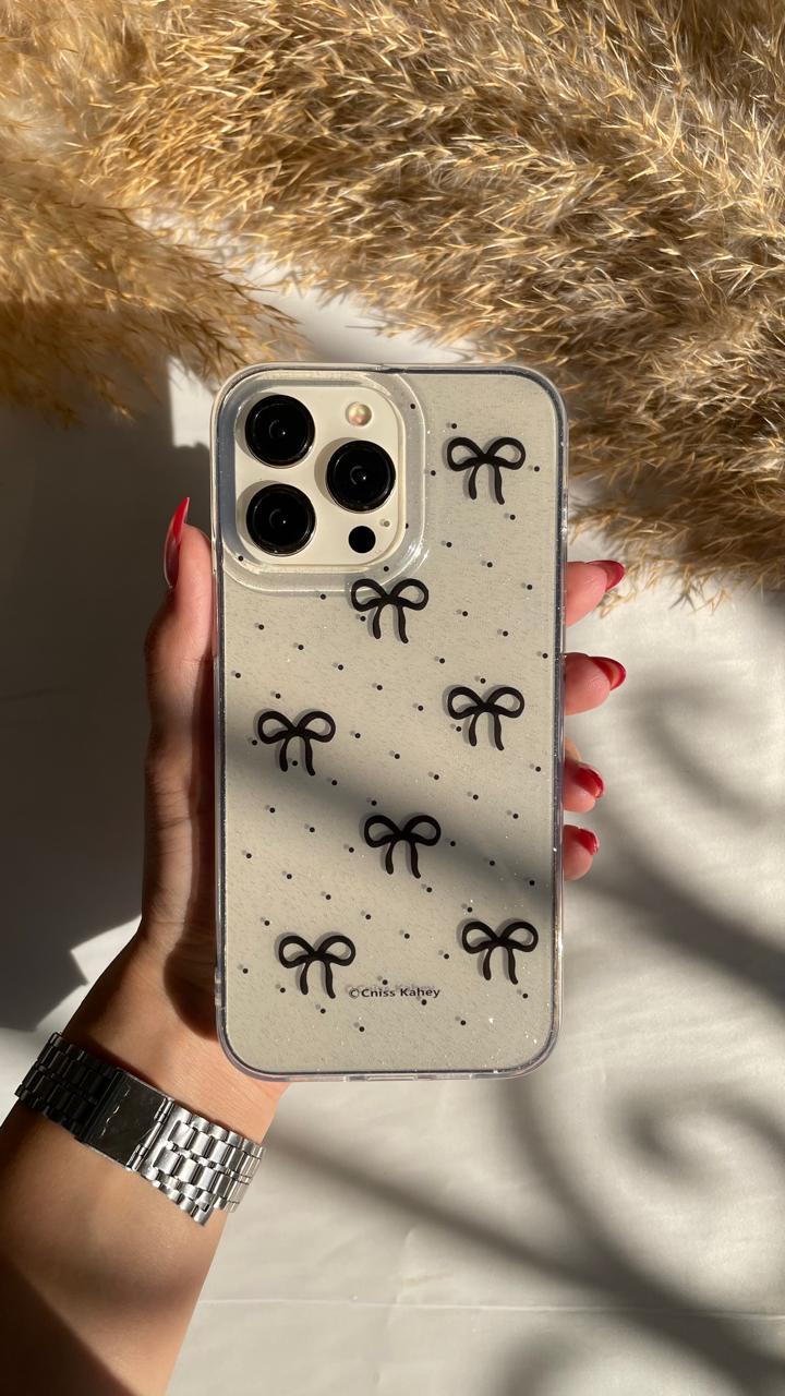 Glittery Transparent Cover