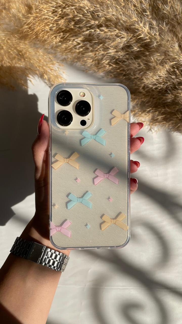 Glittery Transparent Cover