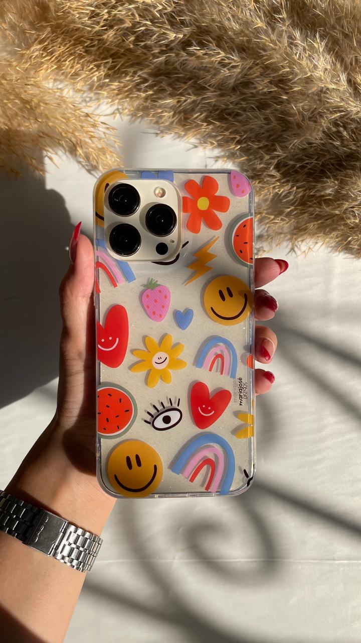 Glittery Transparent Cover