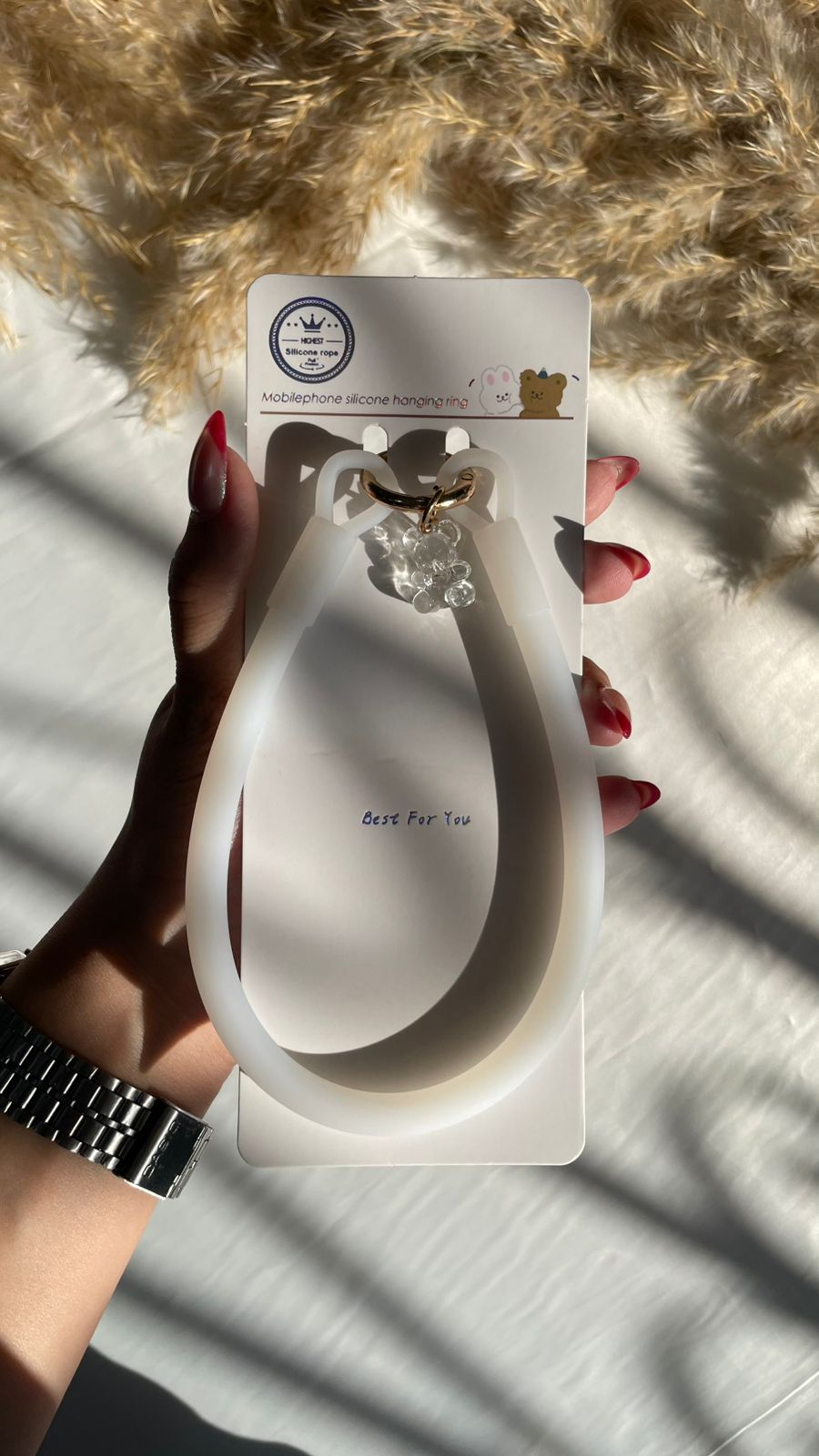 Plain Silicon Hanger Lanyard