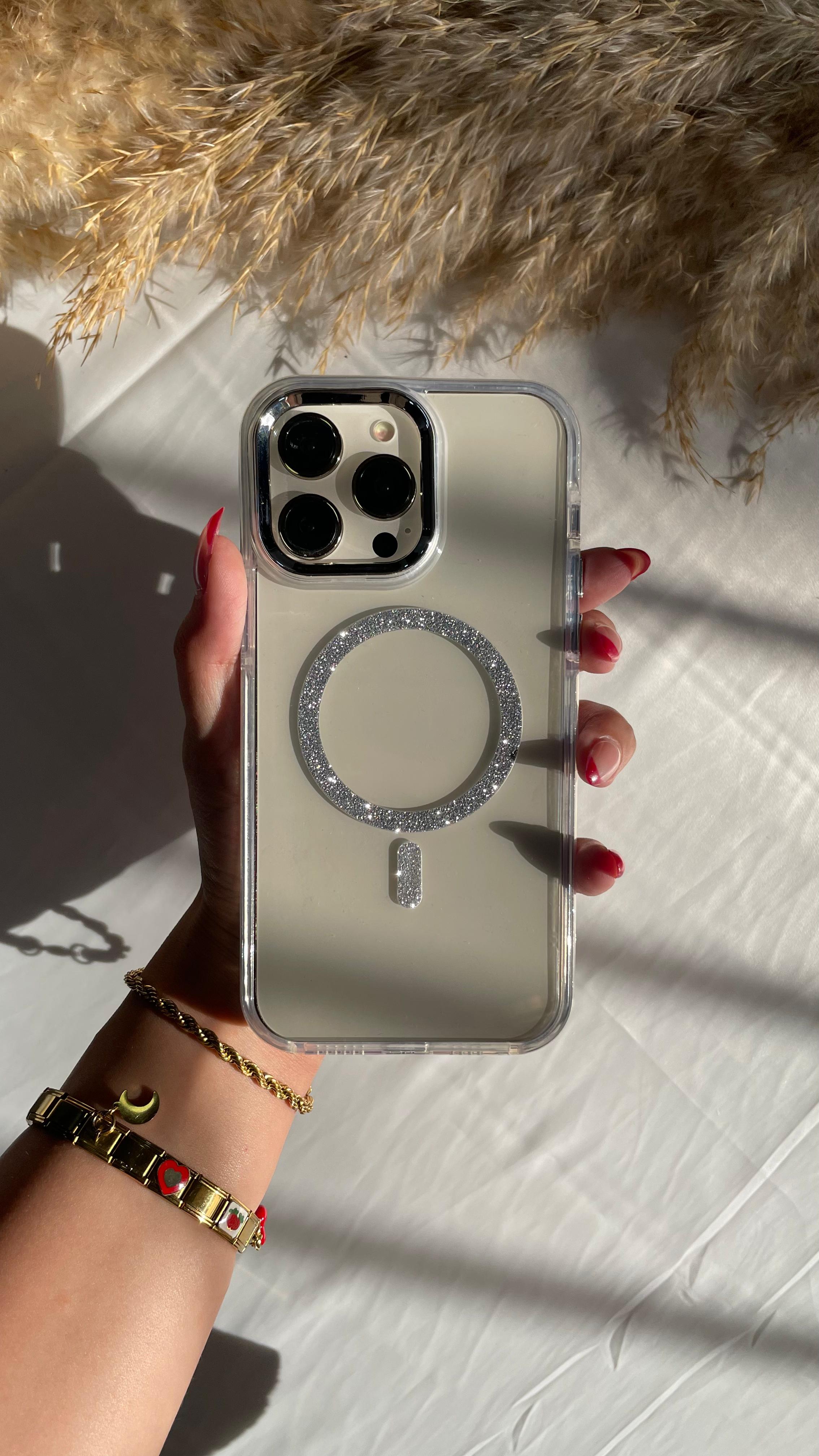 Glittery MagSafe Transparent