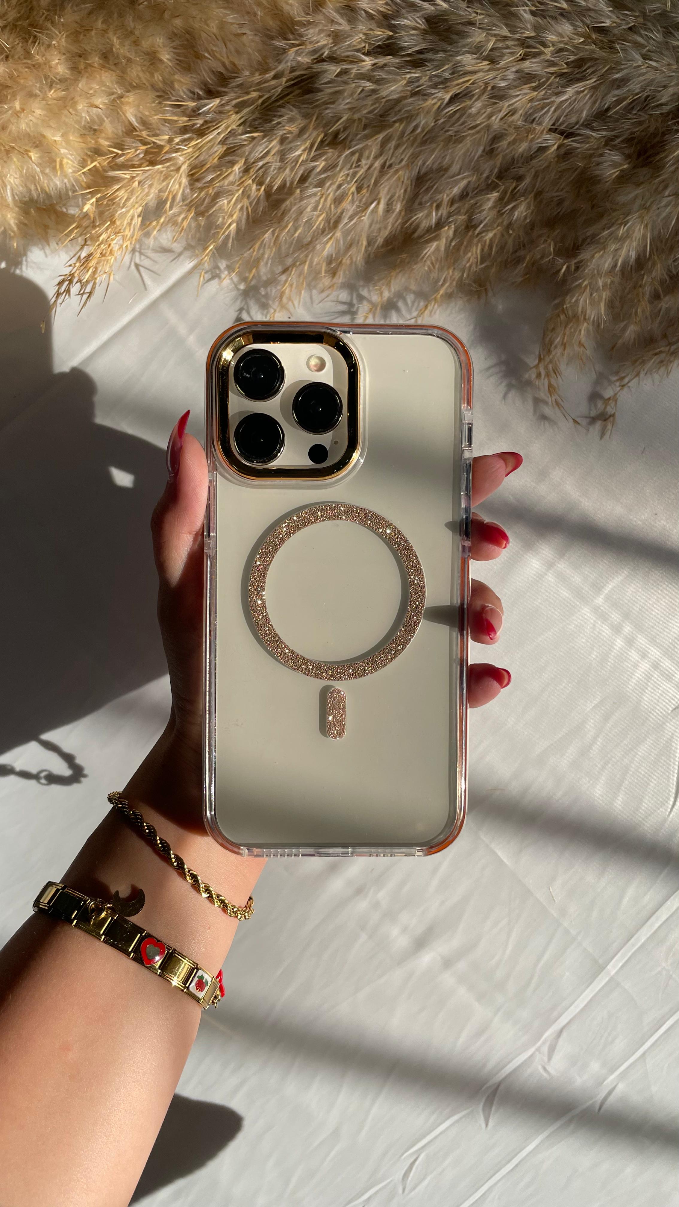 Glittery MagSafe Transparent