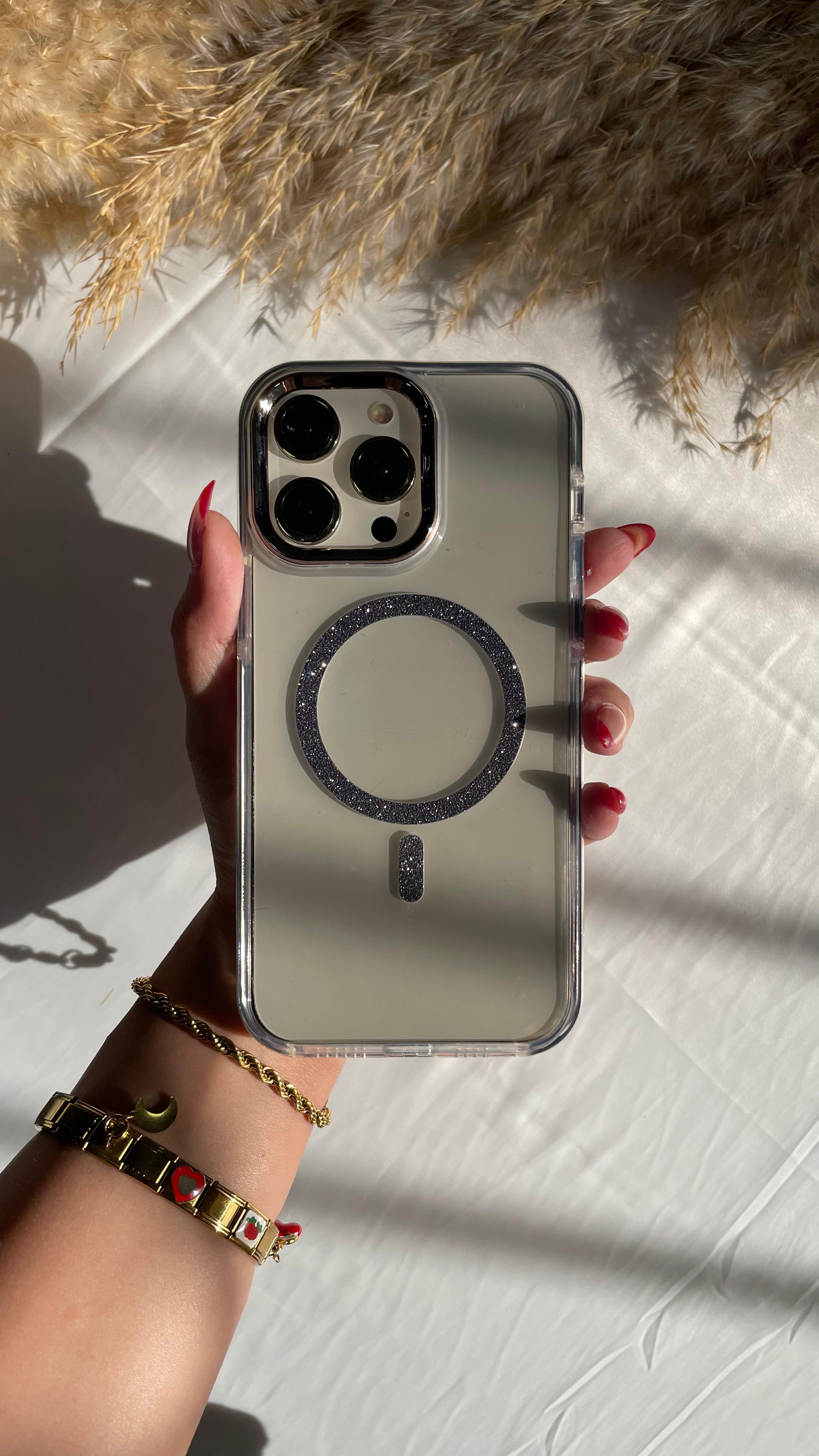 Glittery MagSafe Transparent