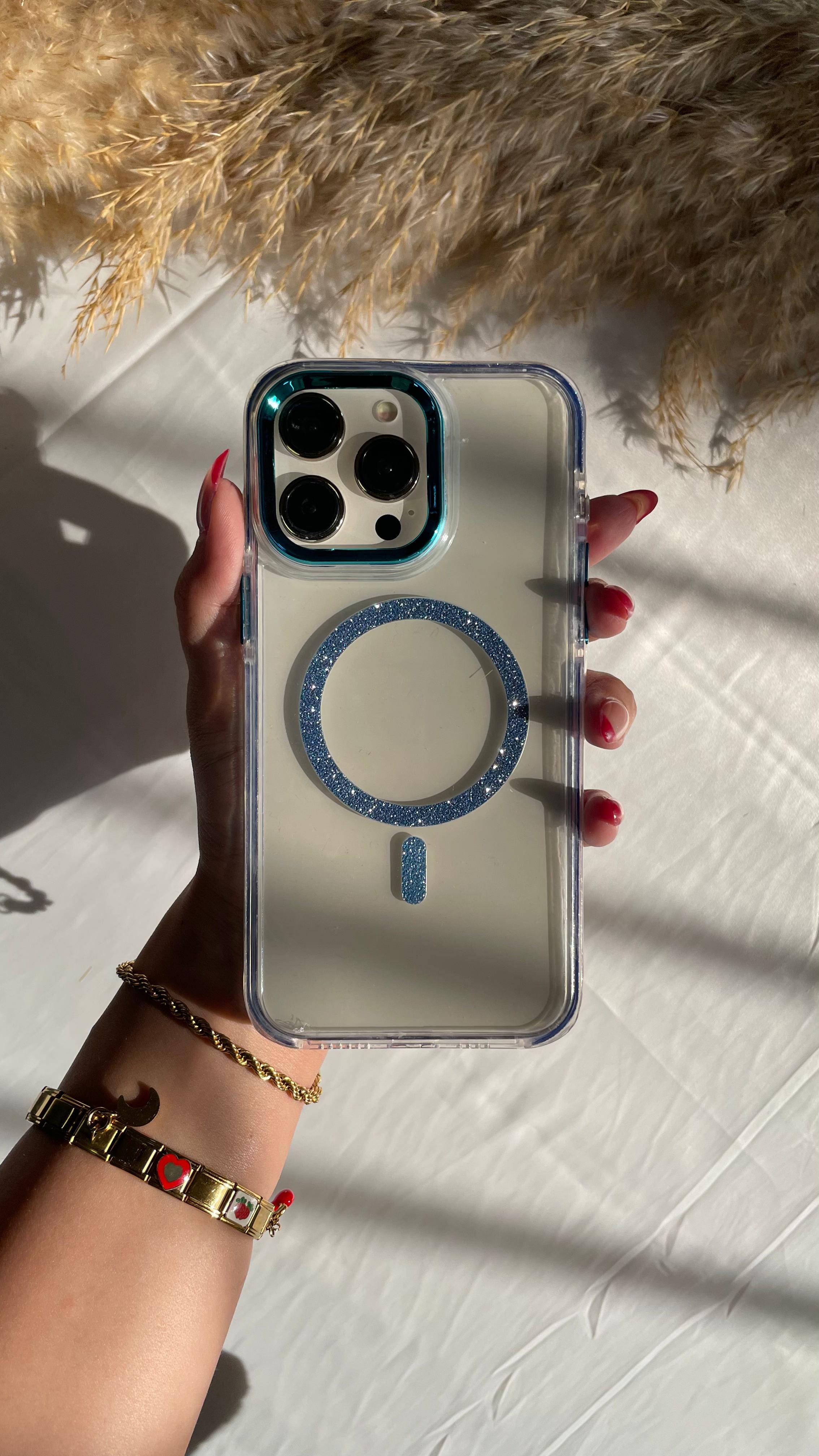 Glittery MagSafe Transparent