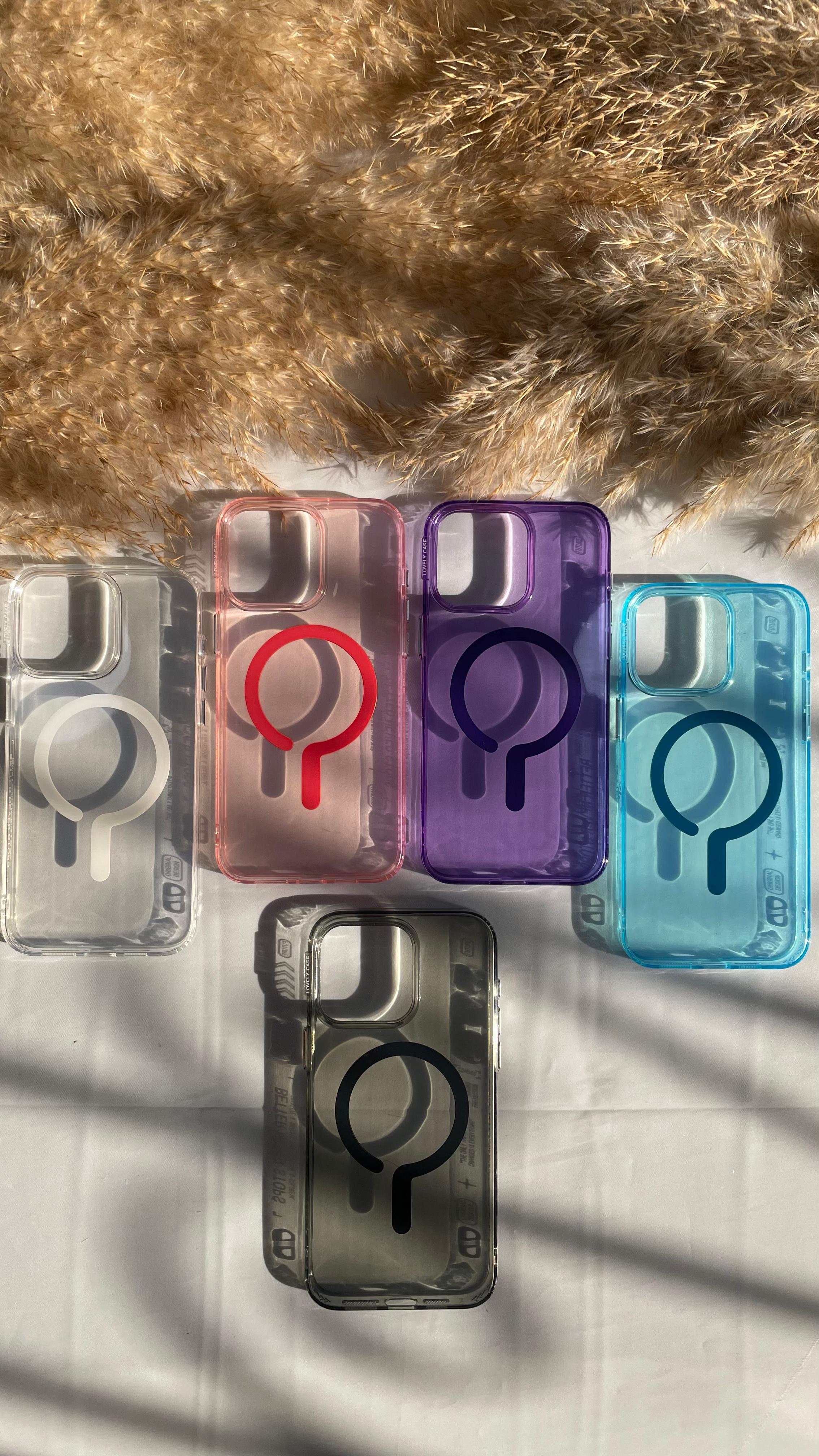 Colored Transparent MagSafe