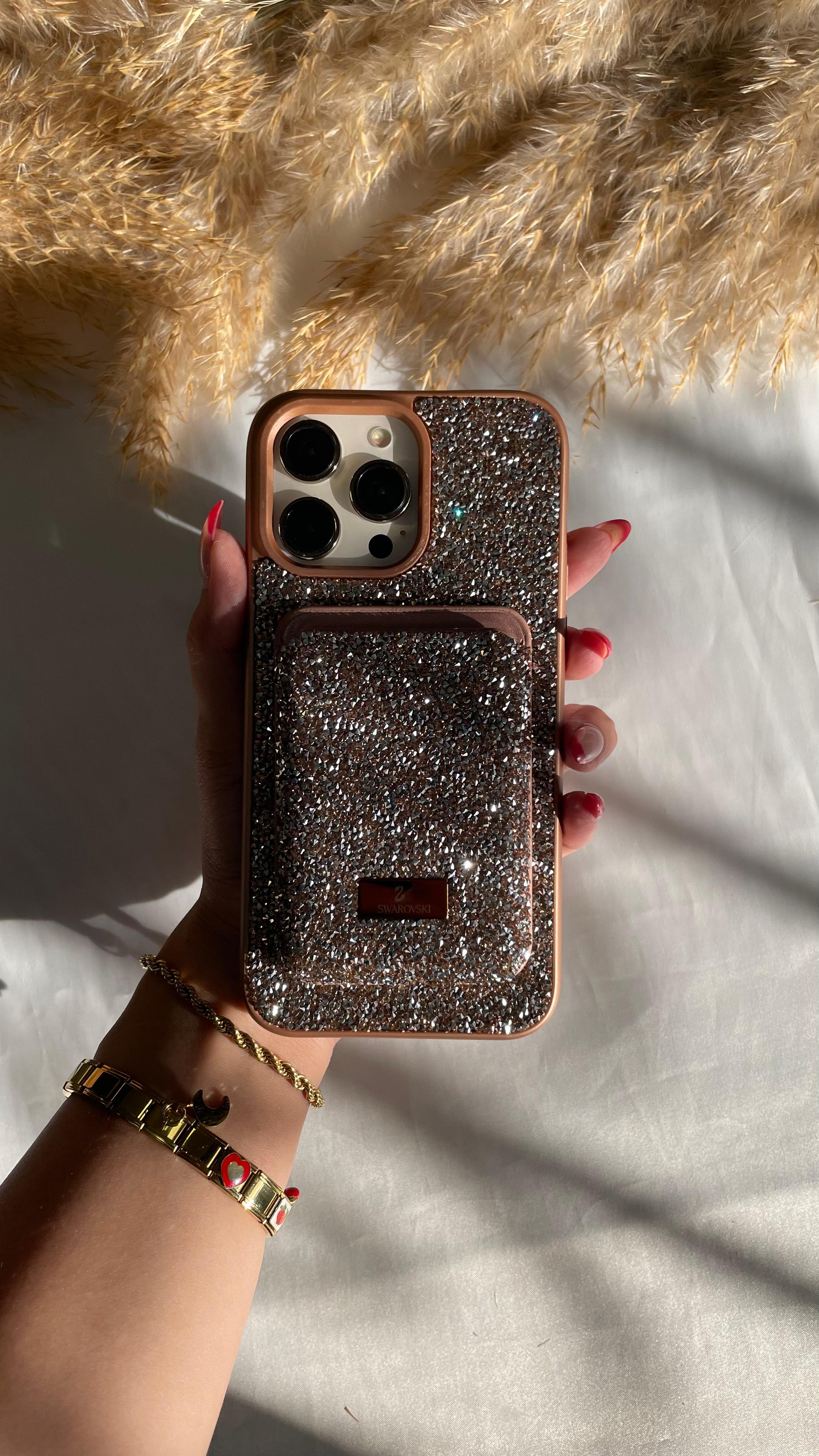 Swarovski Cover with Mag-safe Wallet