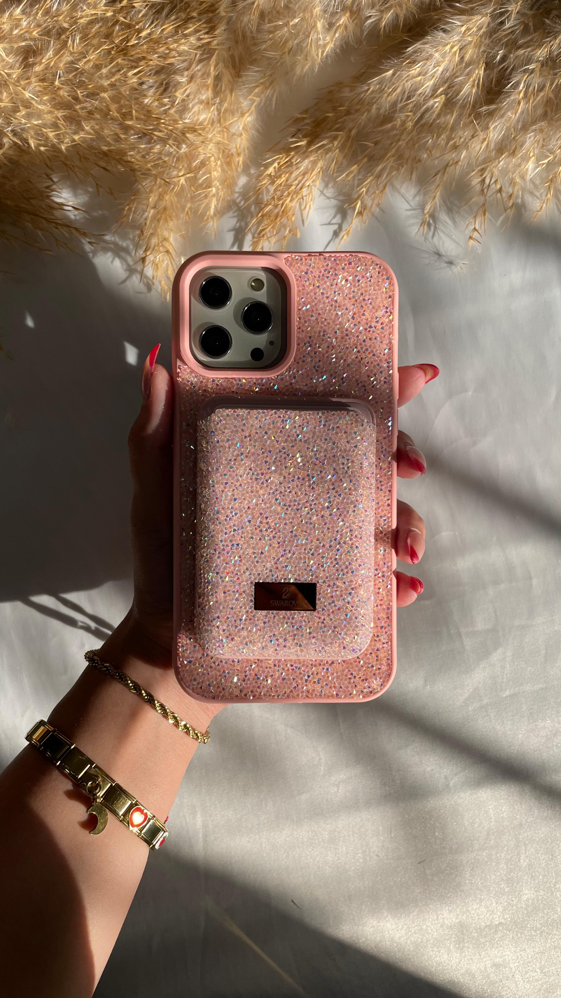 Swarovski Cover with Mag-safe Wallet