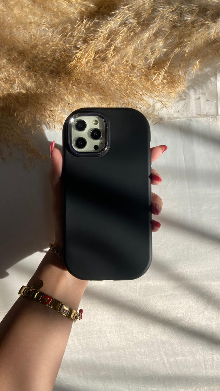 Silicone Cover Silver Frame